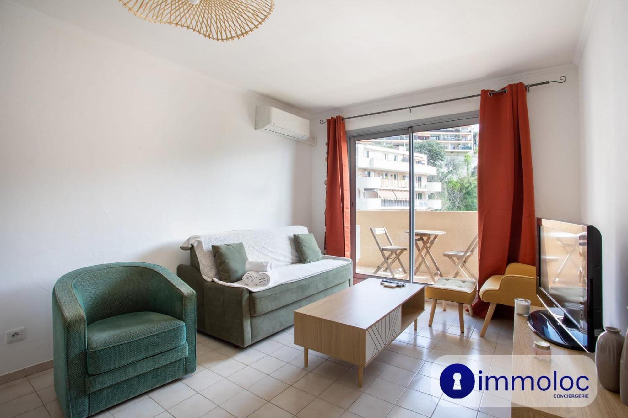 T2 With Terrace Sea View Apartment Nice