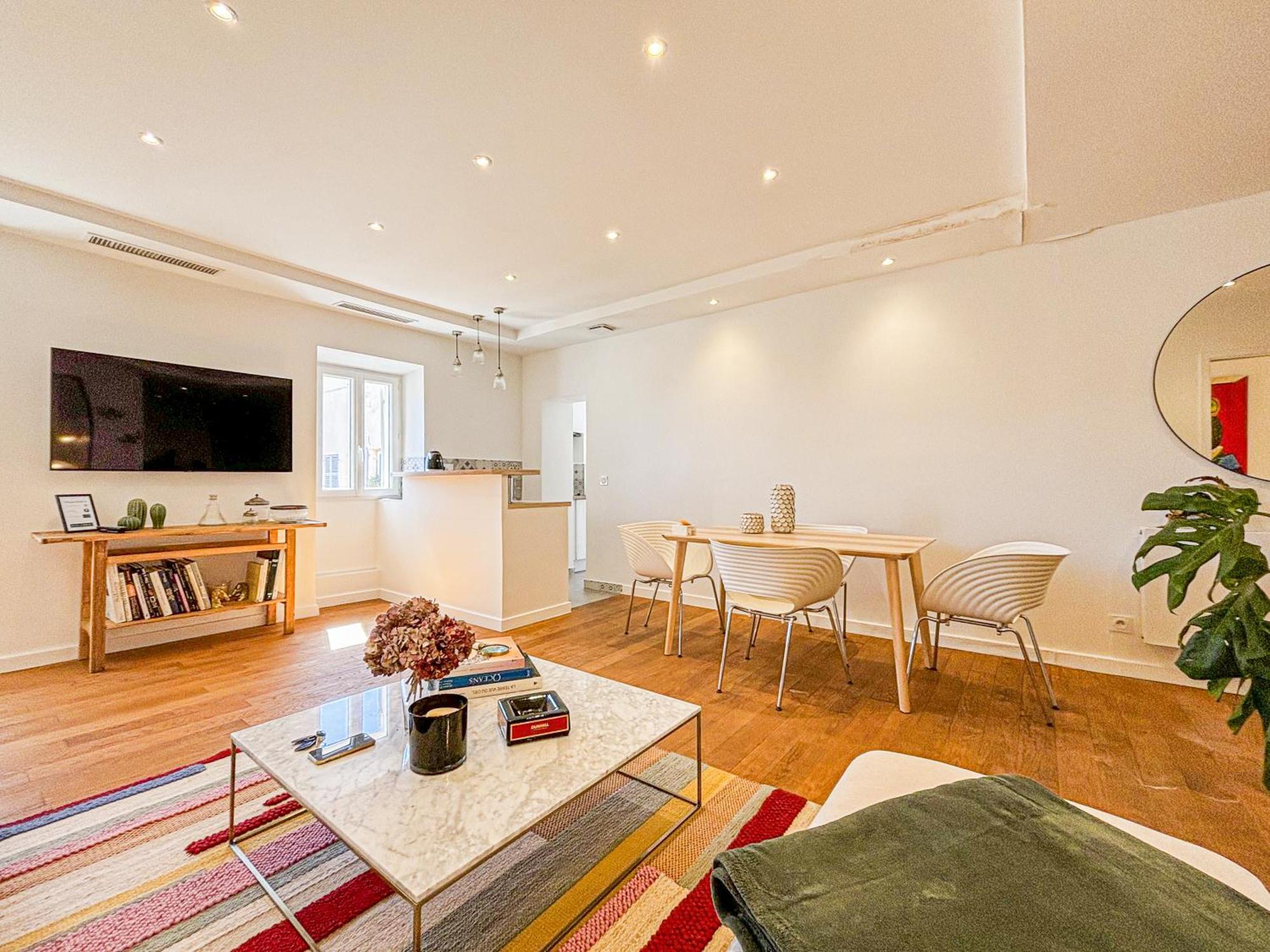 Apartment Cours Saleya - Wifi, Ac, 2pers, Apercu Mer *