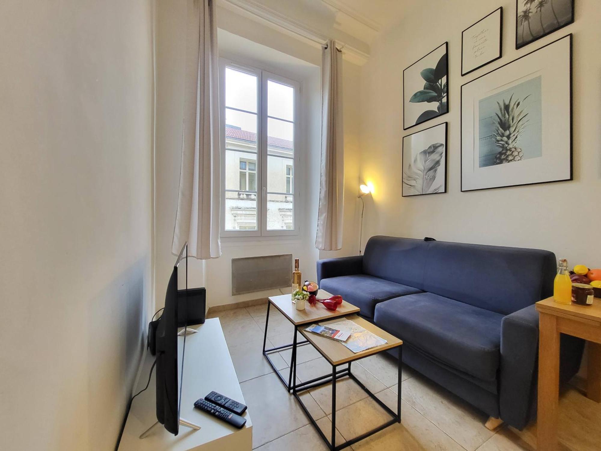 Au Coeur Du Vieux-nice - Plages - Mezzanine - 3 Personnes - A Pied! Apartment Nice