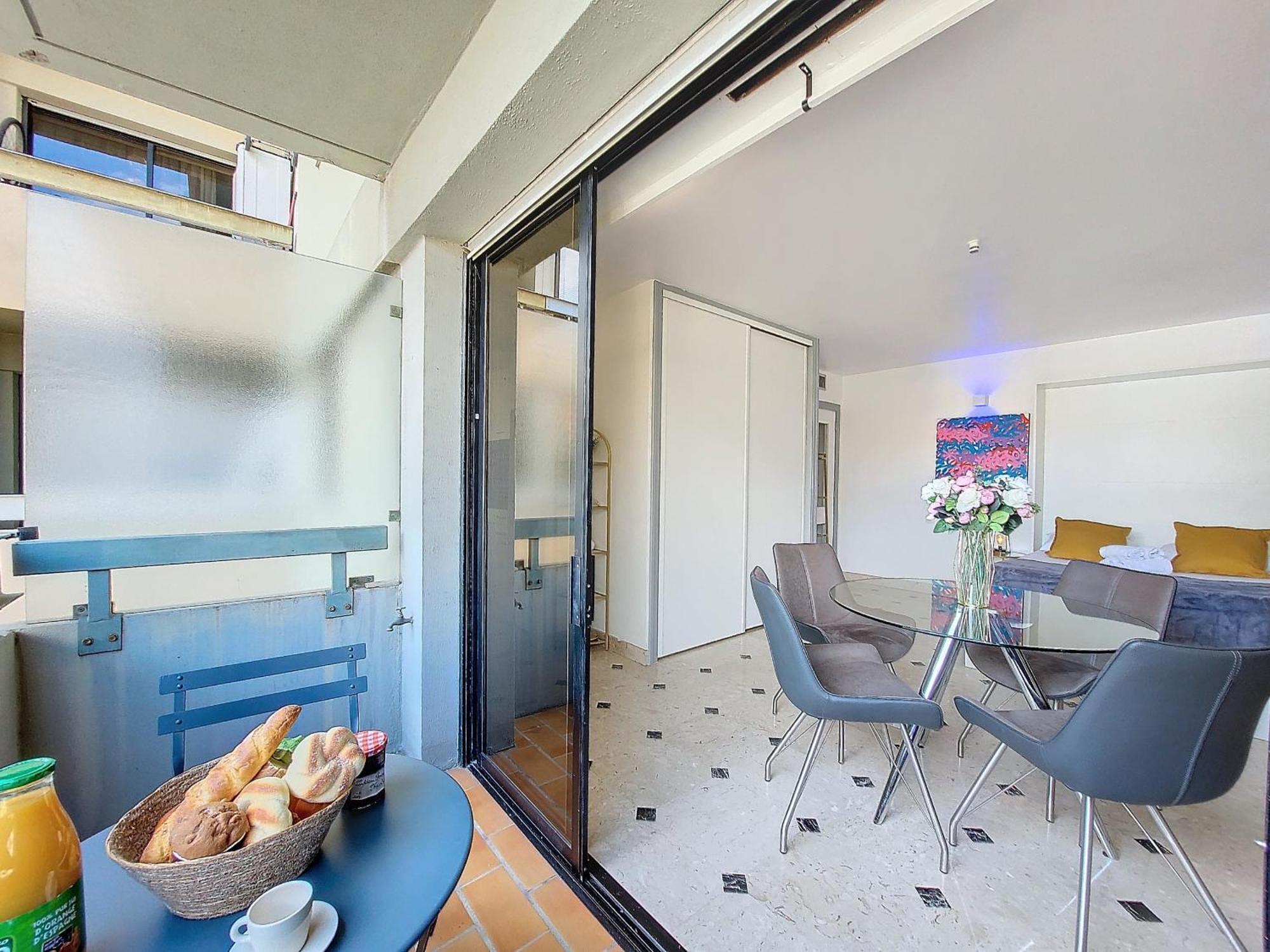 Apartment Nestor&jeeves - Pop Art - - Balcony Nice