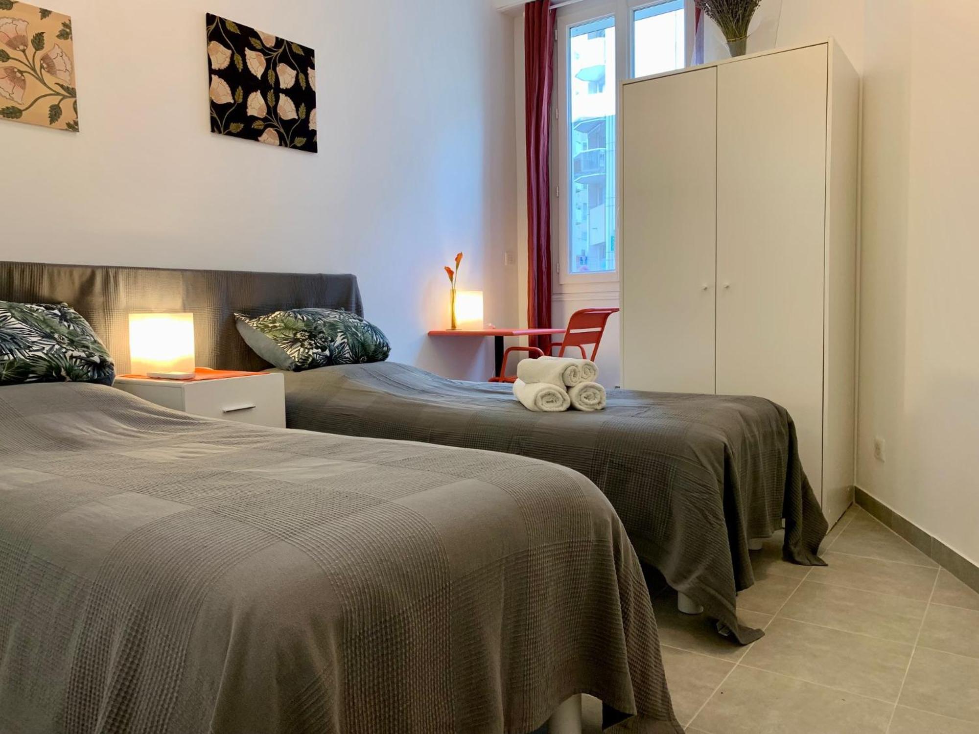 Riviera - Maison Du Grand Sud - Confortable Petit 3 Pieces - Promenade Des Apartment