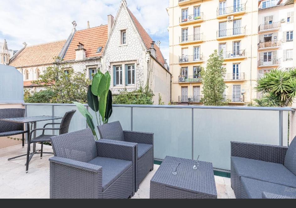 Beau Deux Pieces Cozy Avec Terrasse N11 Apartment Nice