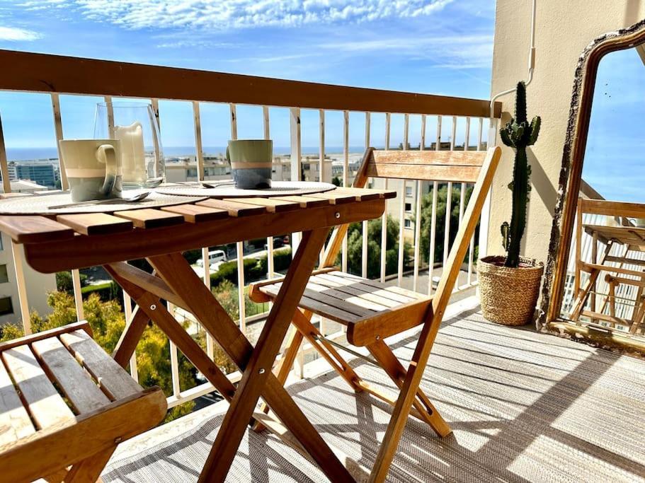 Joli 2 Pieces - Proche Aeroport - Terrasse Vue Apartment Nice