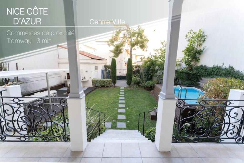 Superbe Avec Jardin Piscine, Garage Apartment Nice
