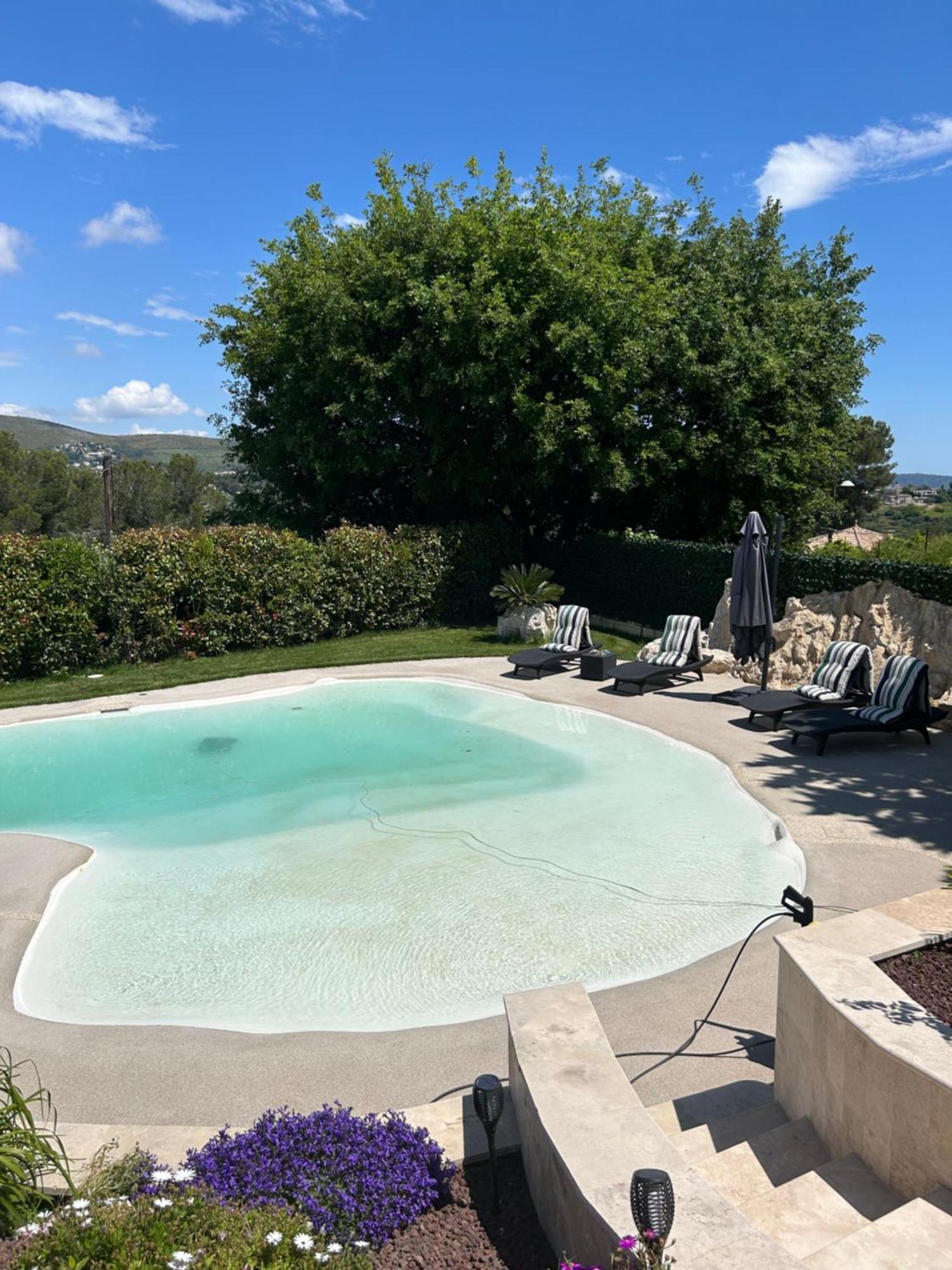 Duplex Oliveraie Piscine Au Sel Marin Et Parking * Nice