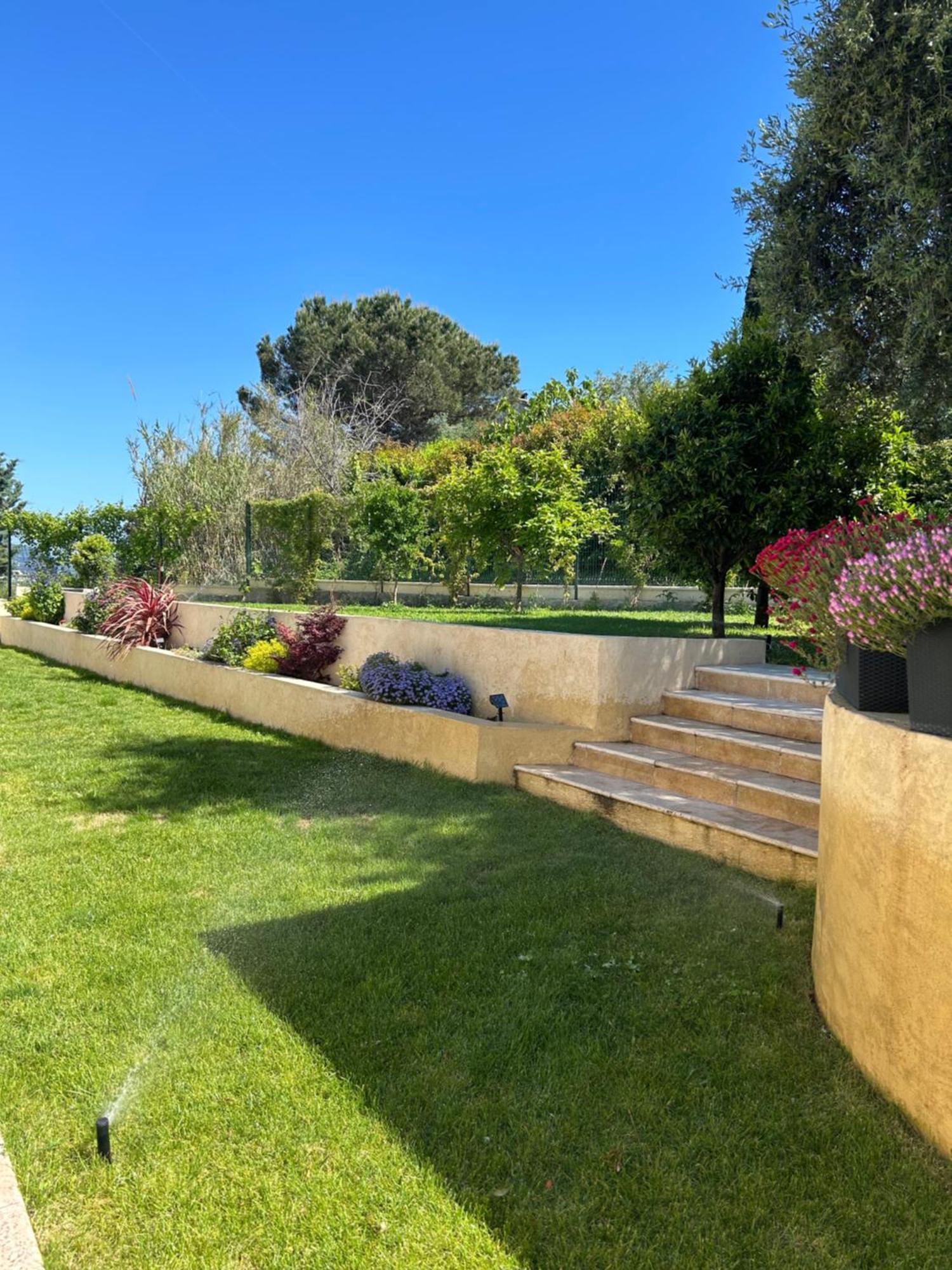 Duplex Oliveraie Piscine Au Sel Marin Et Parking Apartment Nice