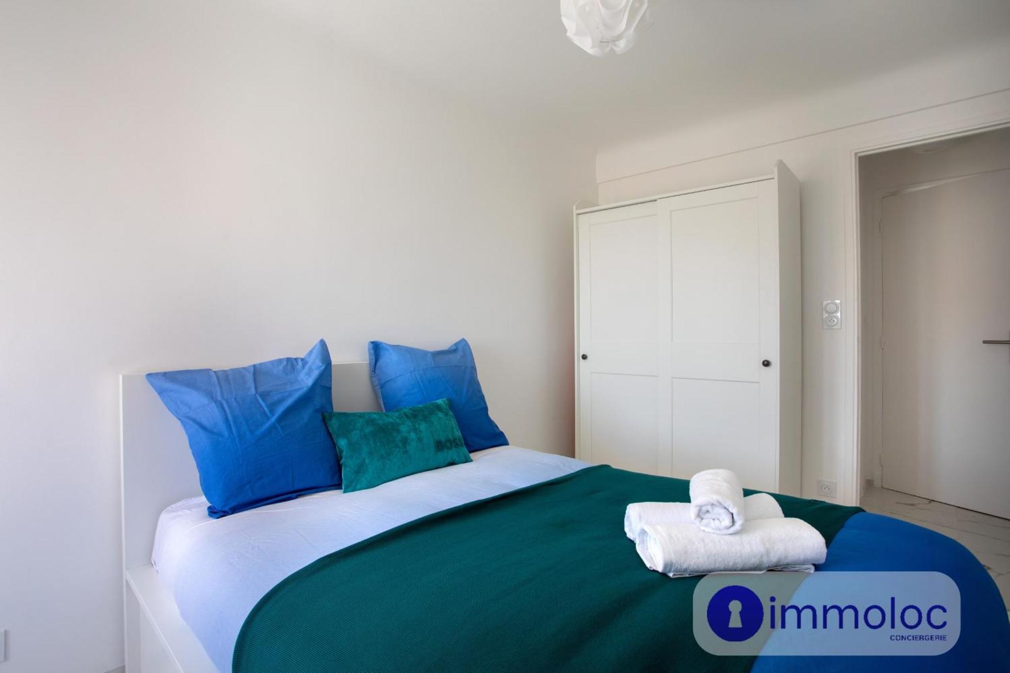 T2 Air-conditioned Sea View Cimiez District Apartment