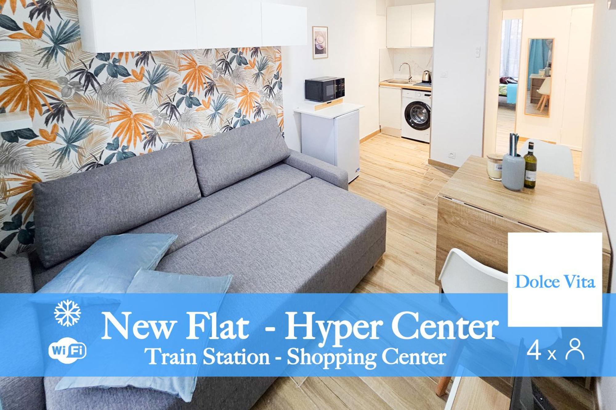 Lamartine 4 Pers Center Wifi A/c Apartamento