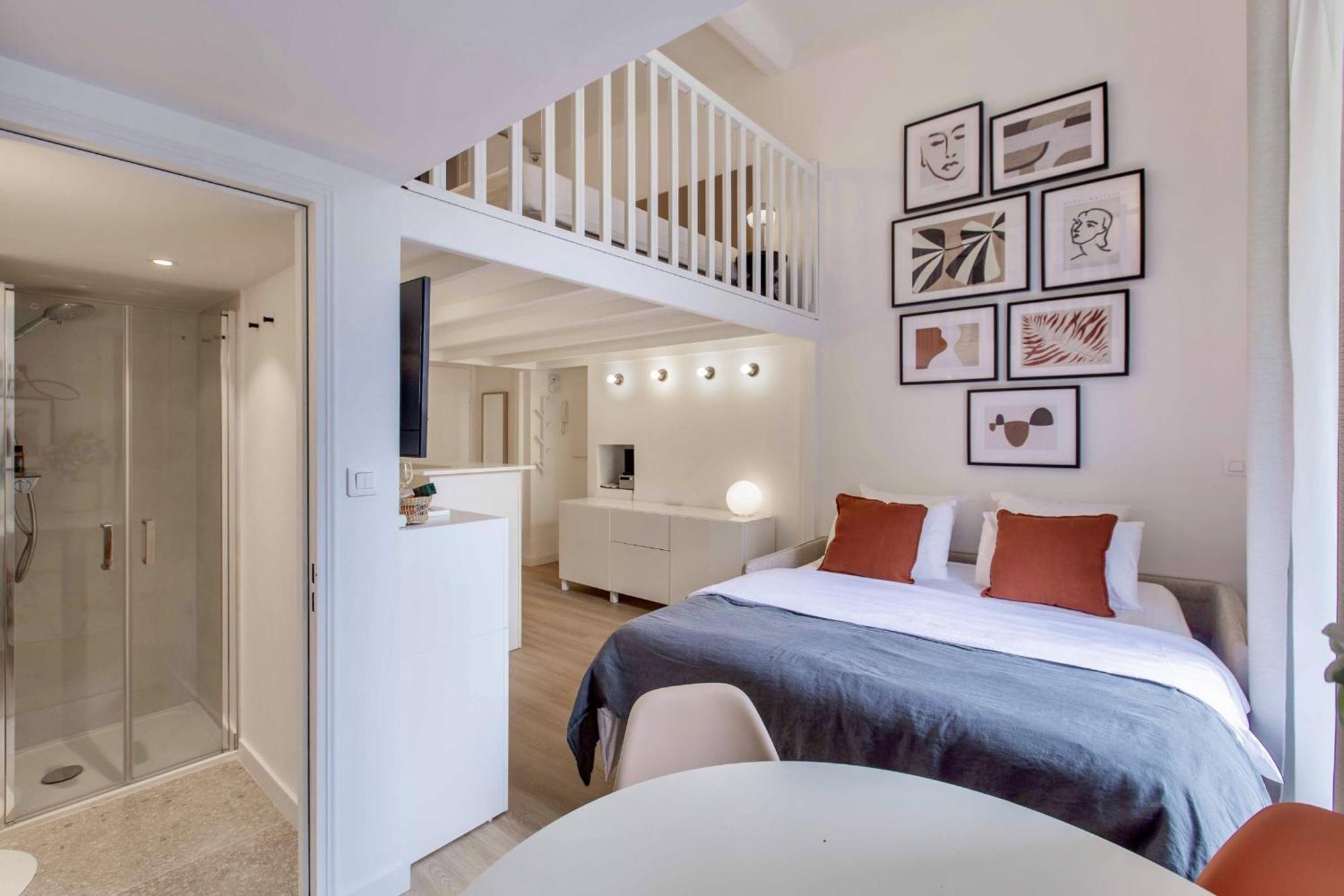 Suede Promenade Duplex At 1 Min From The Sea 2 Bathrooms Apartment Nice