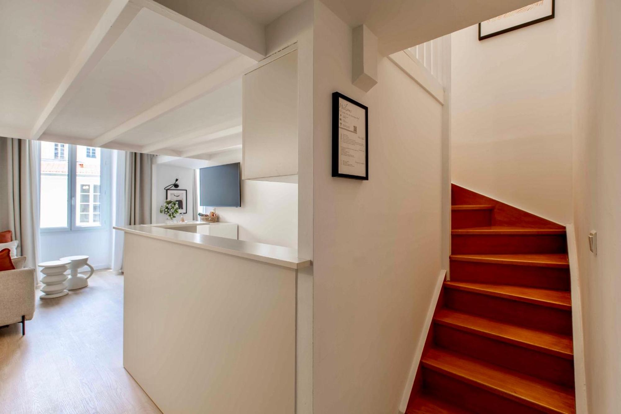 Apartment Suede Promenade Duplex At 1 Min From The Sea 2 Bathrooms