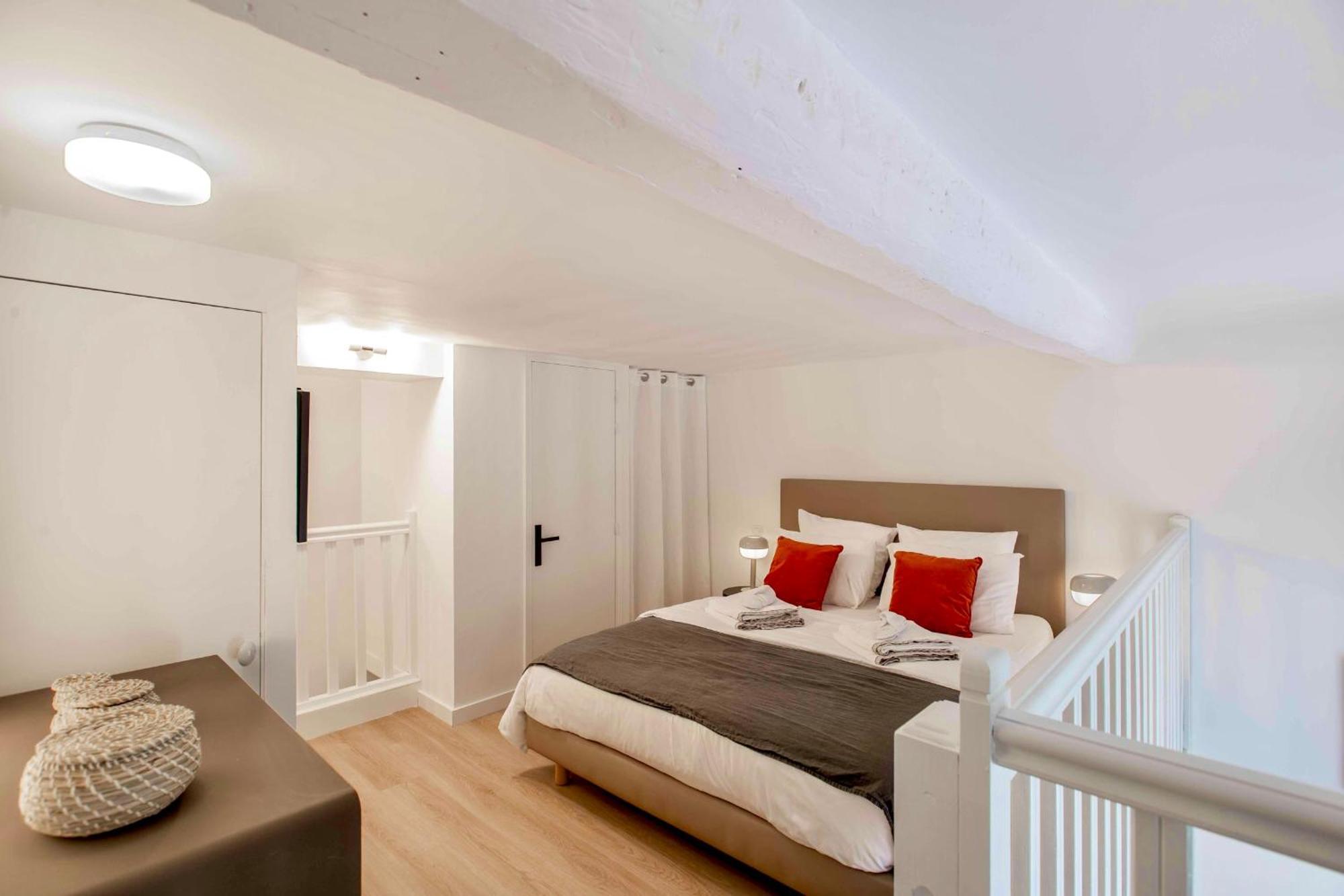 Suede Promenade Duplex At 1 Min From The Sea 2 Bathrooms Apartment *