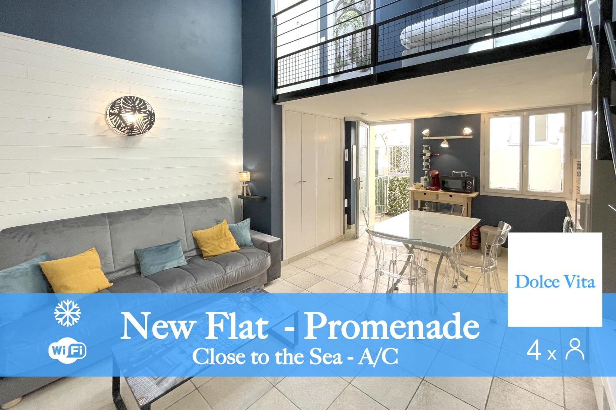 Appartement Near Promenade 4 People