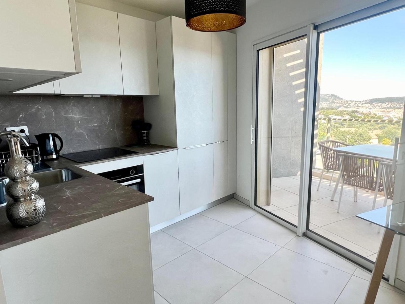Apartment Panoramic Sea View Blue Pearl Nice