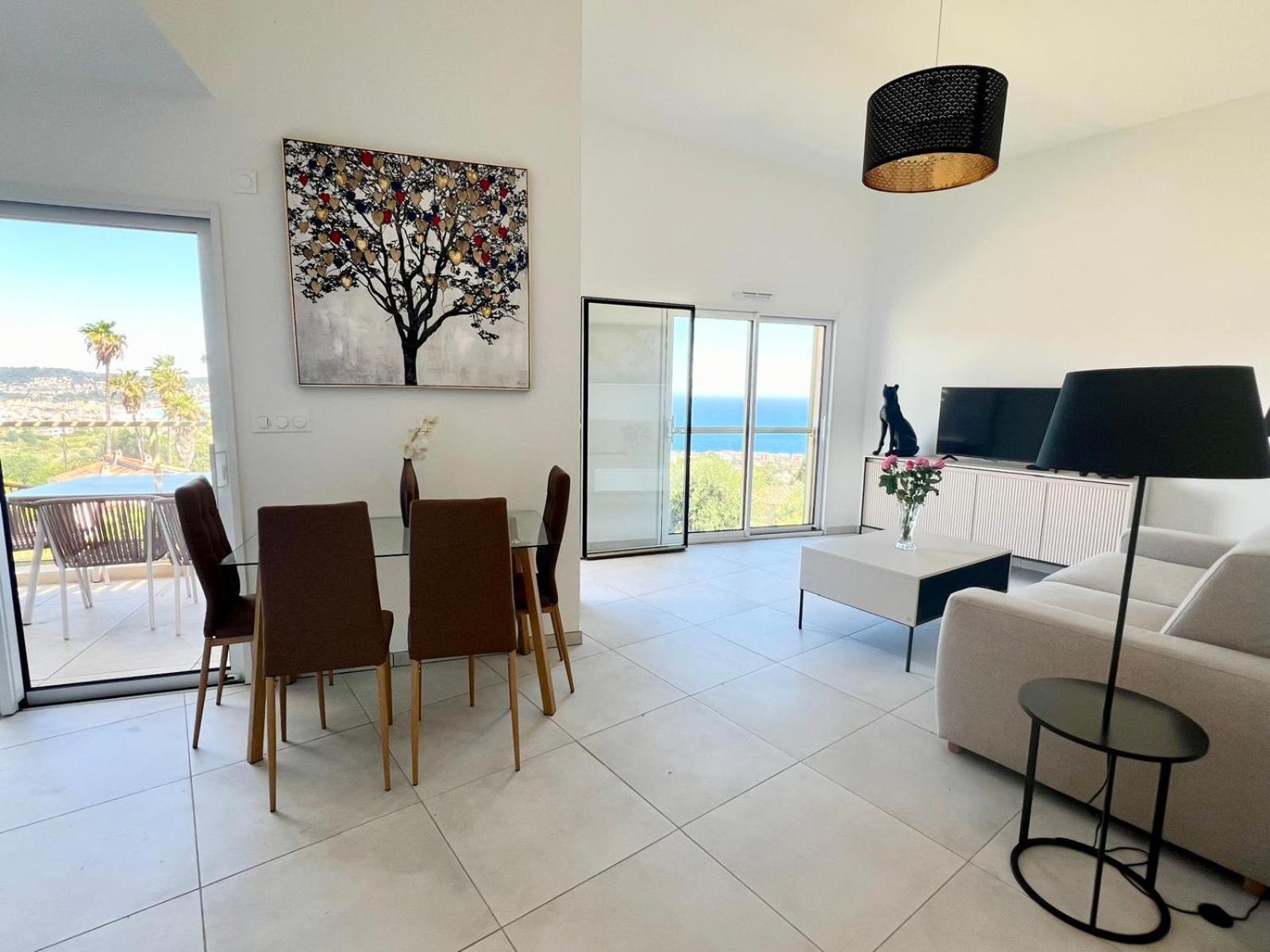 Panoramic Sea View Blue Pearl Apartment Nice