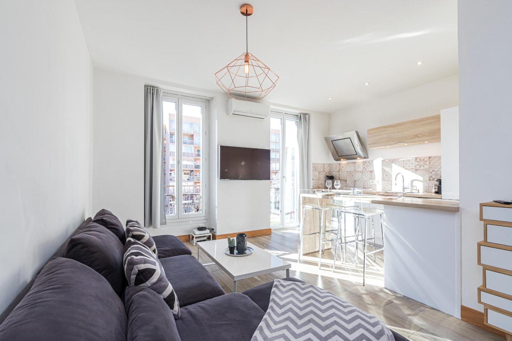 253 Mont Boron - 2p - Balcon Plein Sud - Climatisation Apartment *