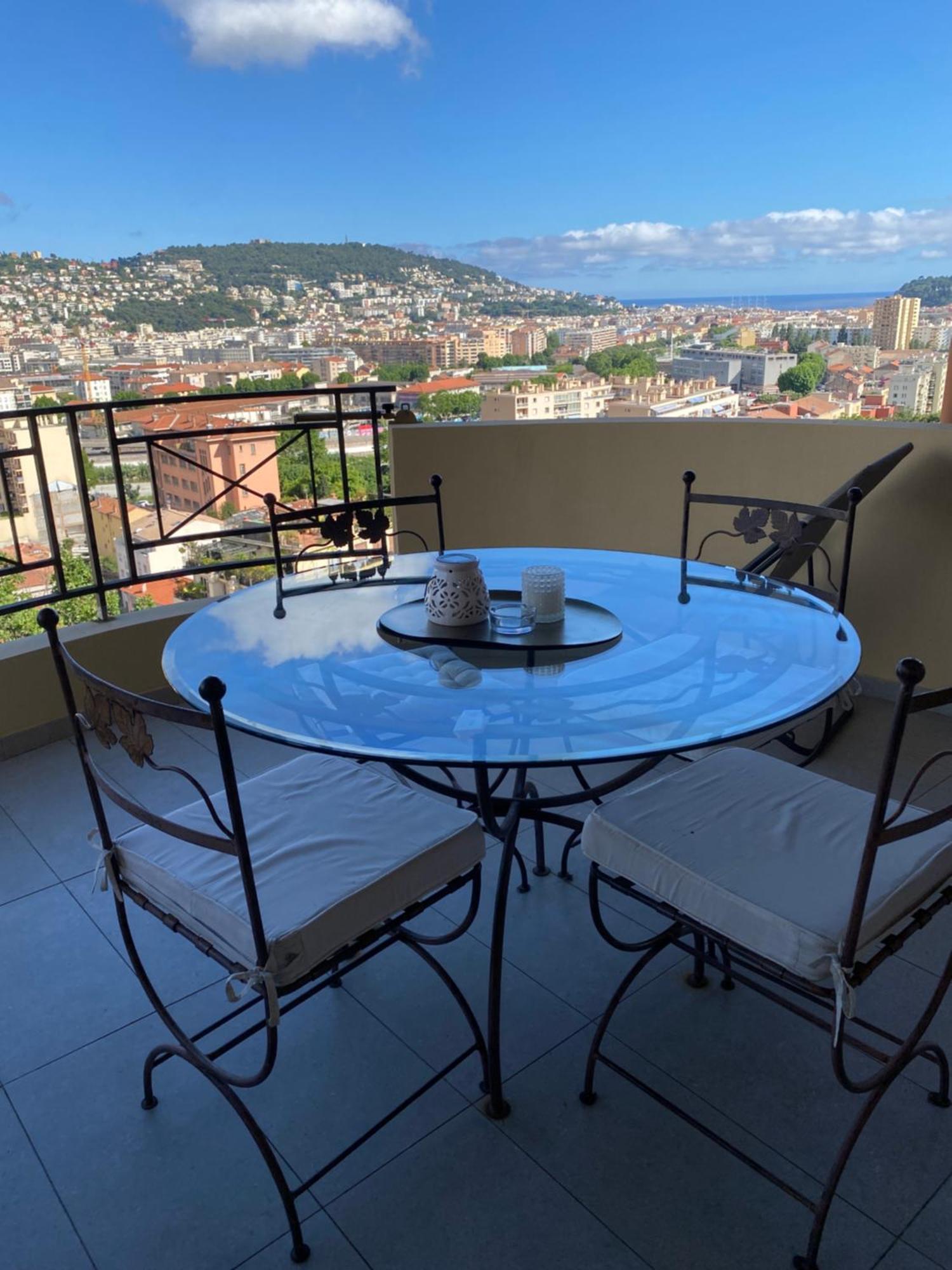 02 Vue Panoramique -wifi- Parking Prive -nice Appartement *