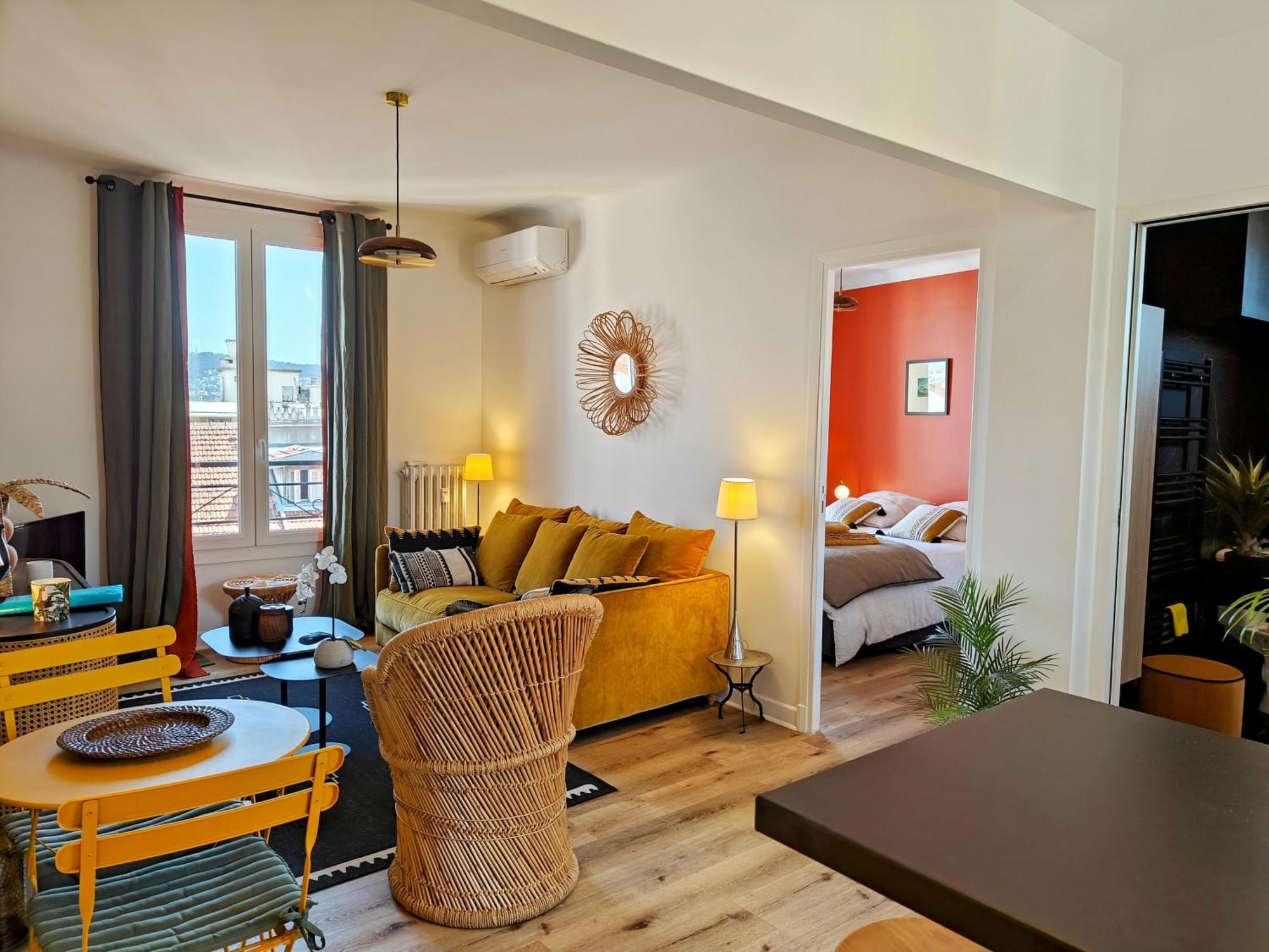 Cozy Roof Terrace Near Promenade Des - Ac * Nice