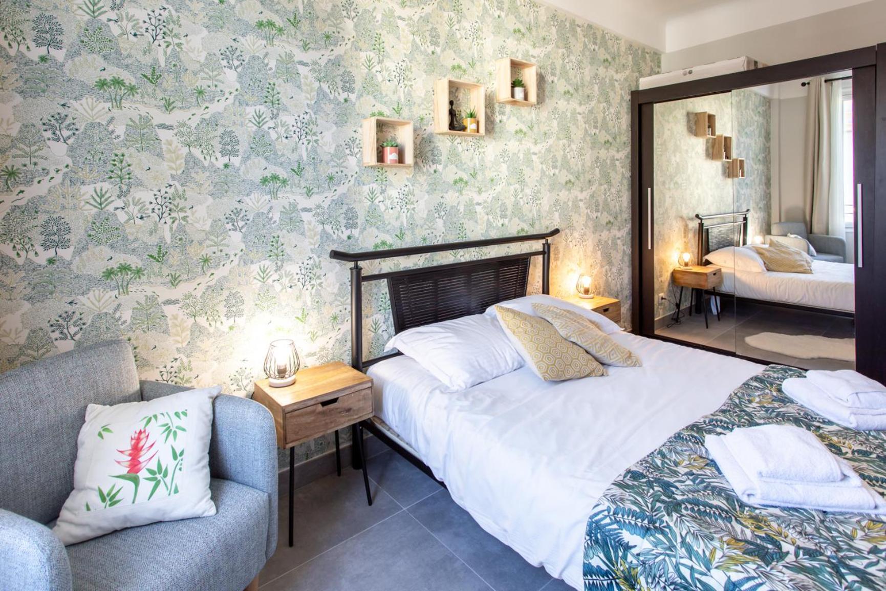 L12 Staywiz Us - Port Window 1bedroom Wifi 5mins & Nice's Cap Nice