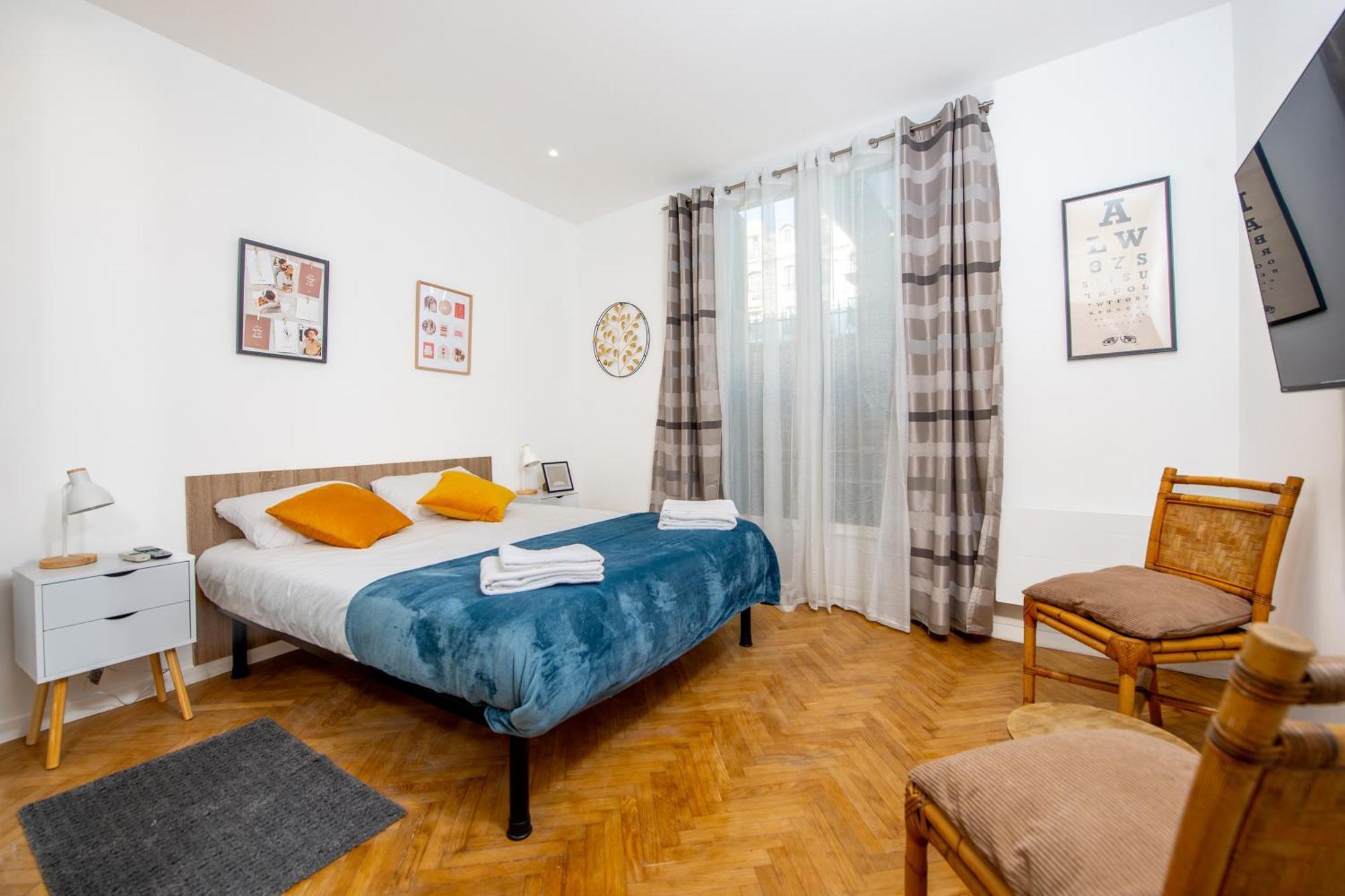Apartment #34 2p Raimbaldi Central 2balconies / Ac & Wifi Nice