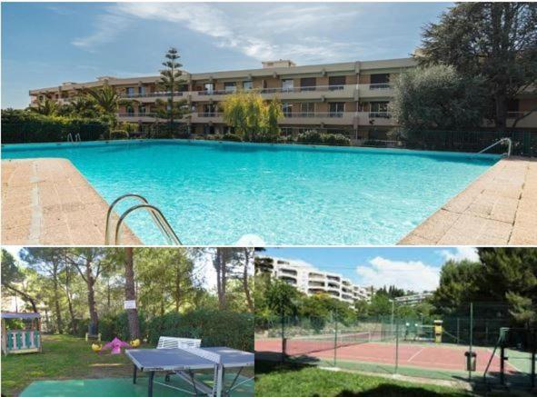 Apartment Piscine Climatisation Tennis Nice