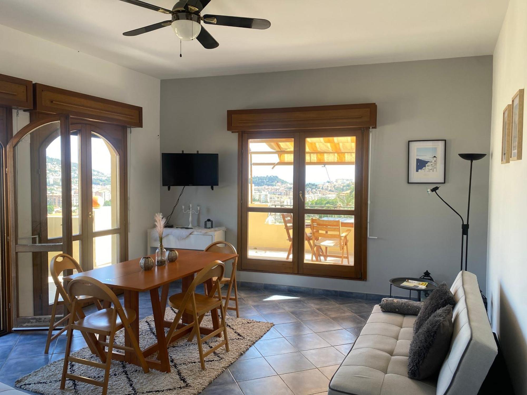 Appartement-nice 01 Vue - Panoramique Wifi-parking