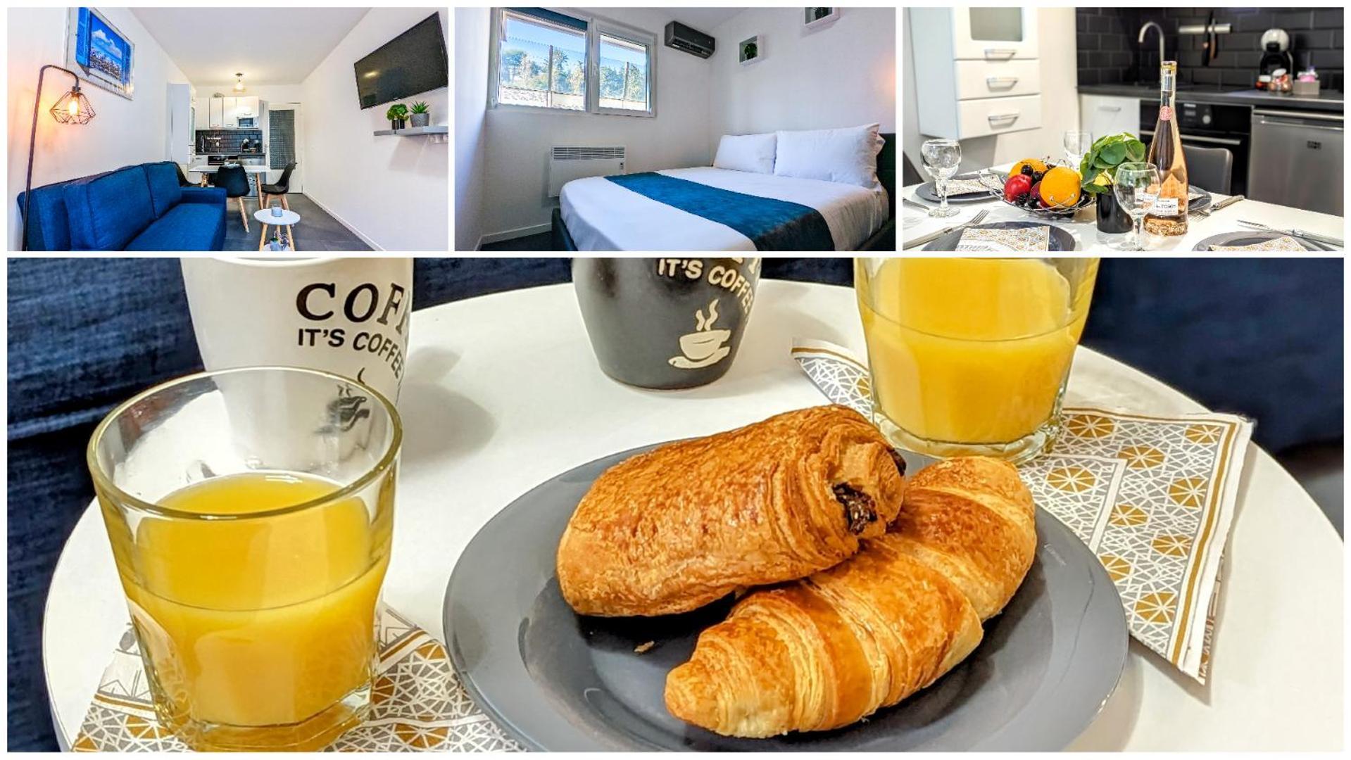1 Min To The - Kitchen - Tramway - Air Conditioner - Wifi - Promenade Des Apartment *