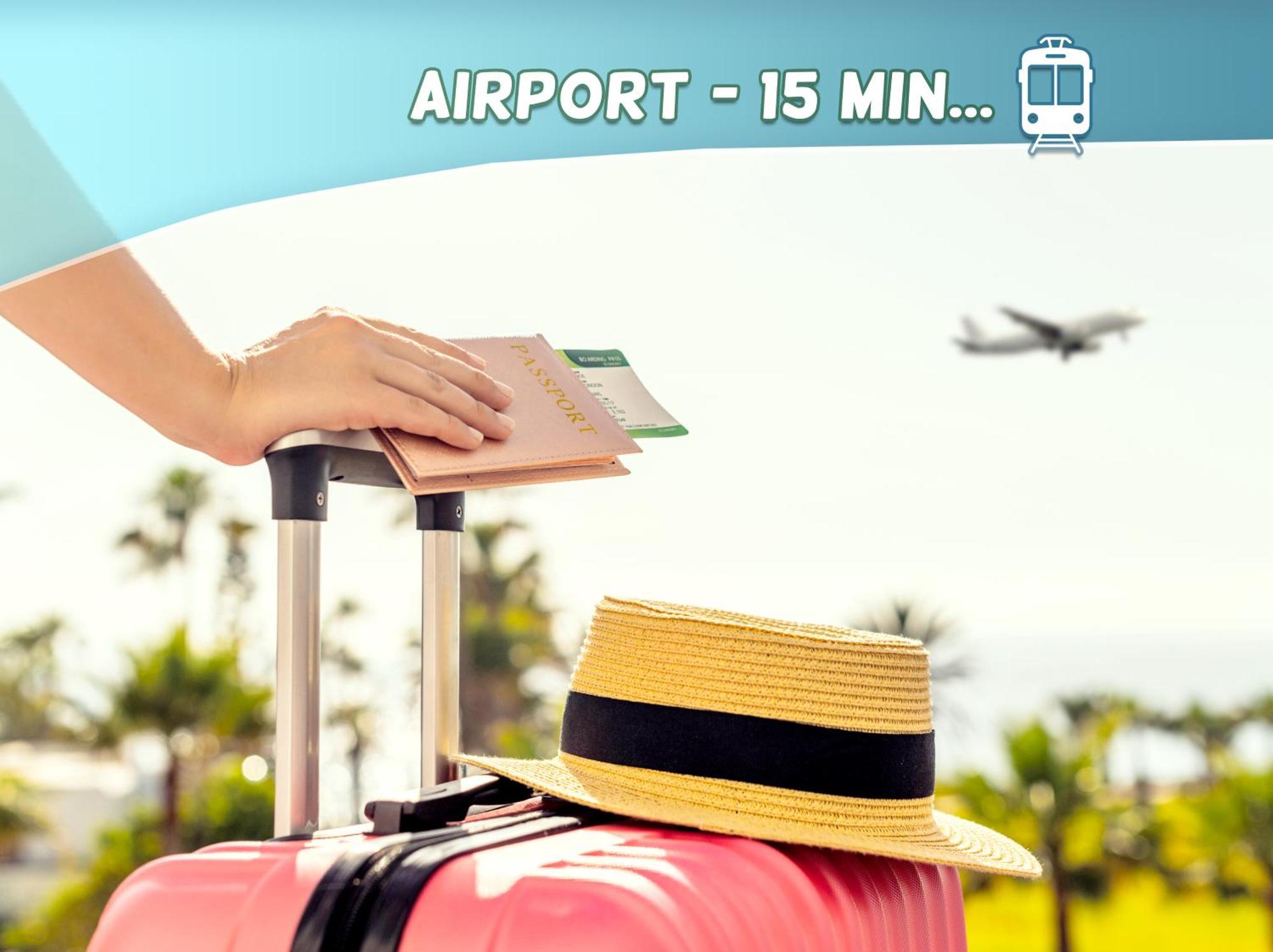 1 Min To The - Kitchen - Tramway - Air Conditioner - Wifi - Promenade Des * Nice