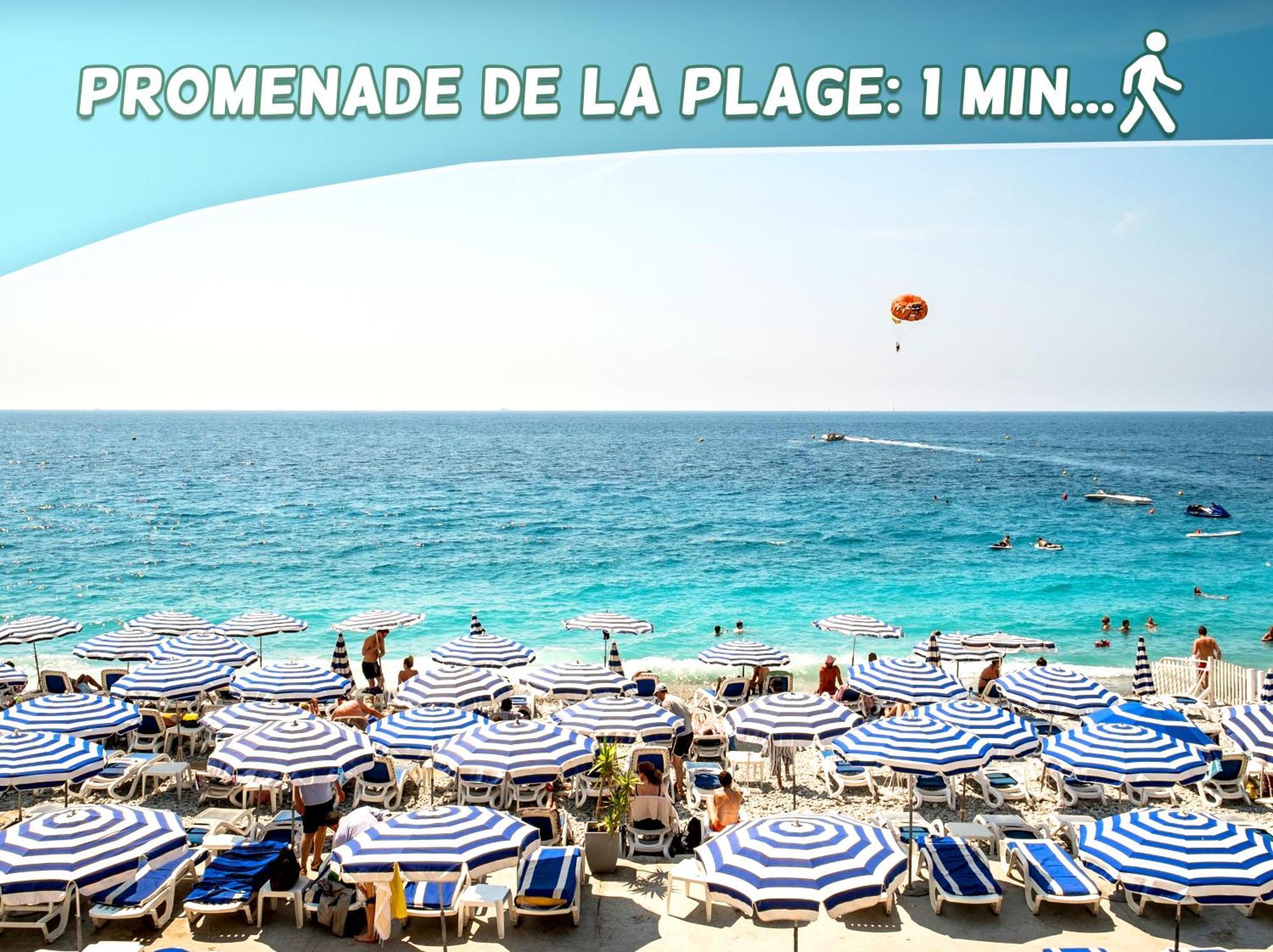 1 Min To The - Kitchen - Tramway - Air Conditioner - Wifi - Promenade Des *
