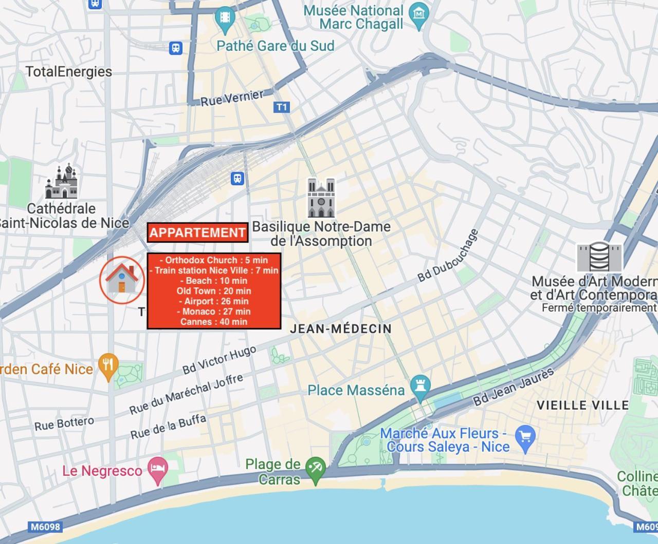 Cosy - Proche Et Gare Nice