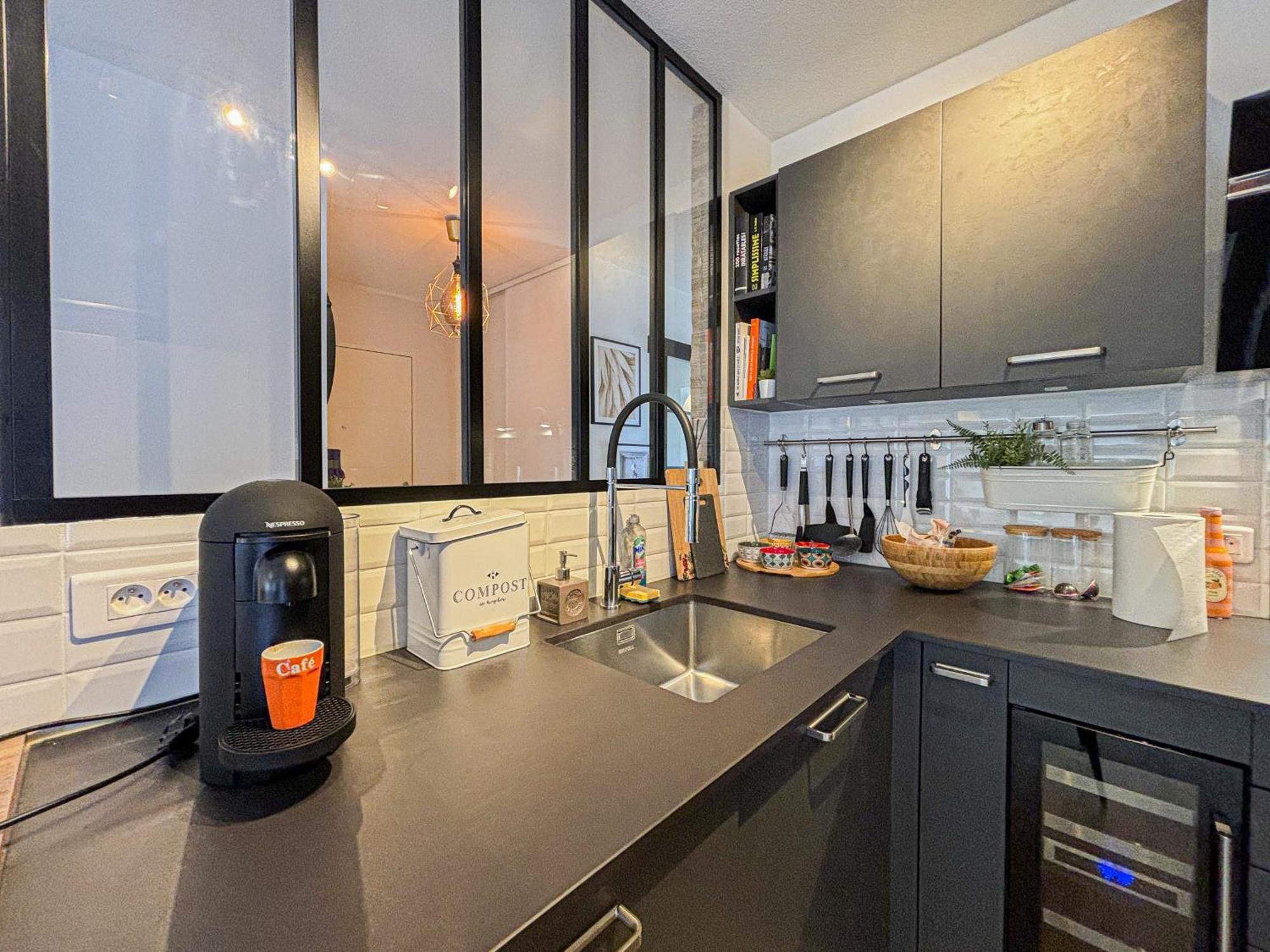 Apartment Canta Galet - Wifi, Ac, Parking, 4pers Nice