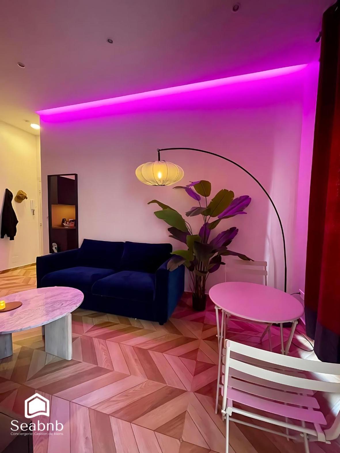 Luxurious - Seaside - Bath - Wifi - Ac Apartment Nice