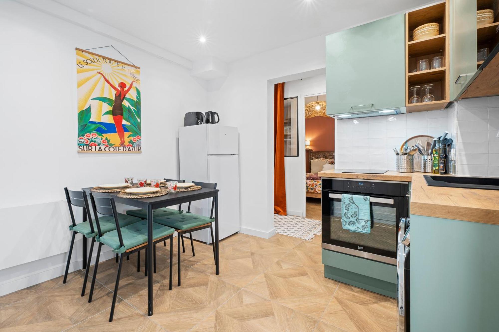 Renting - Barberis - Unique Getaway 2-room With Rooftop Terrace Nice