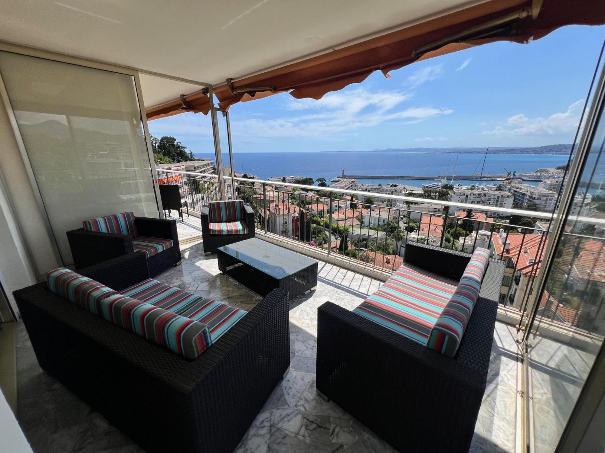 Riviera - Terrasse Des Agaves - Amazing Sea View Cote D'azur Apartment Nice
