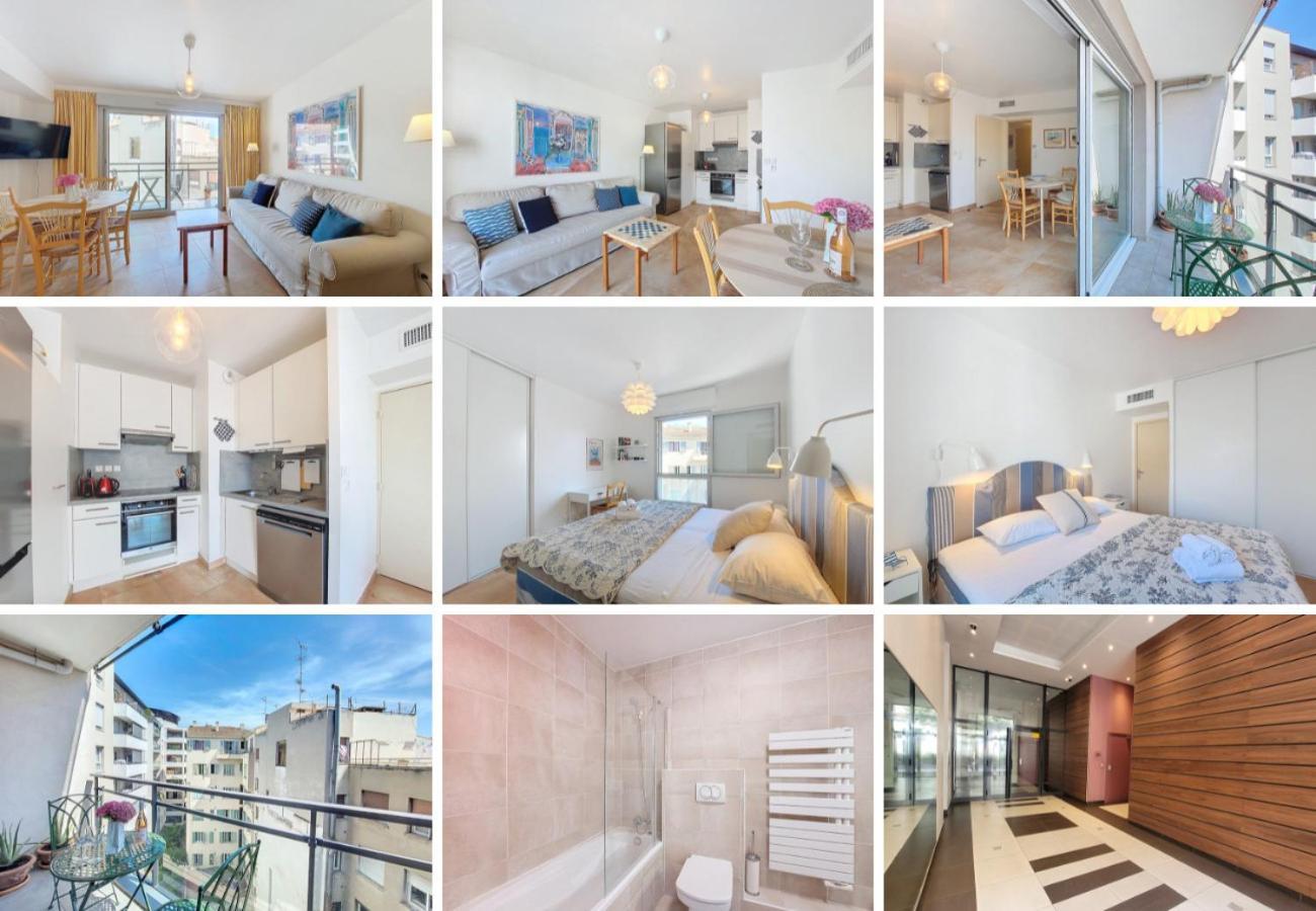 Apartment Nestor&jeeves - Vague Azur - Balcony - *