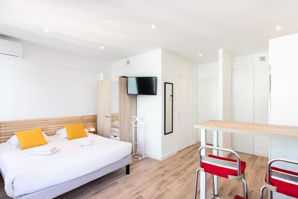 #19staywiz Us - Lenval - Balcon Lenval Sea View With Ac Promenade Des