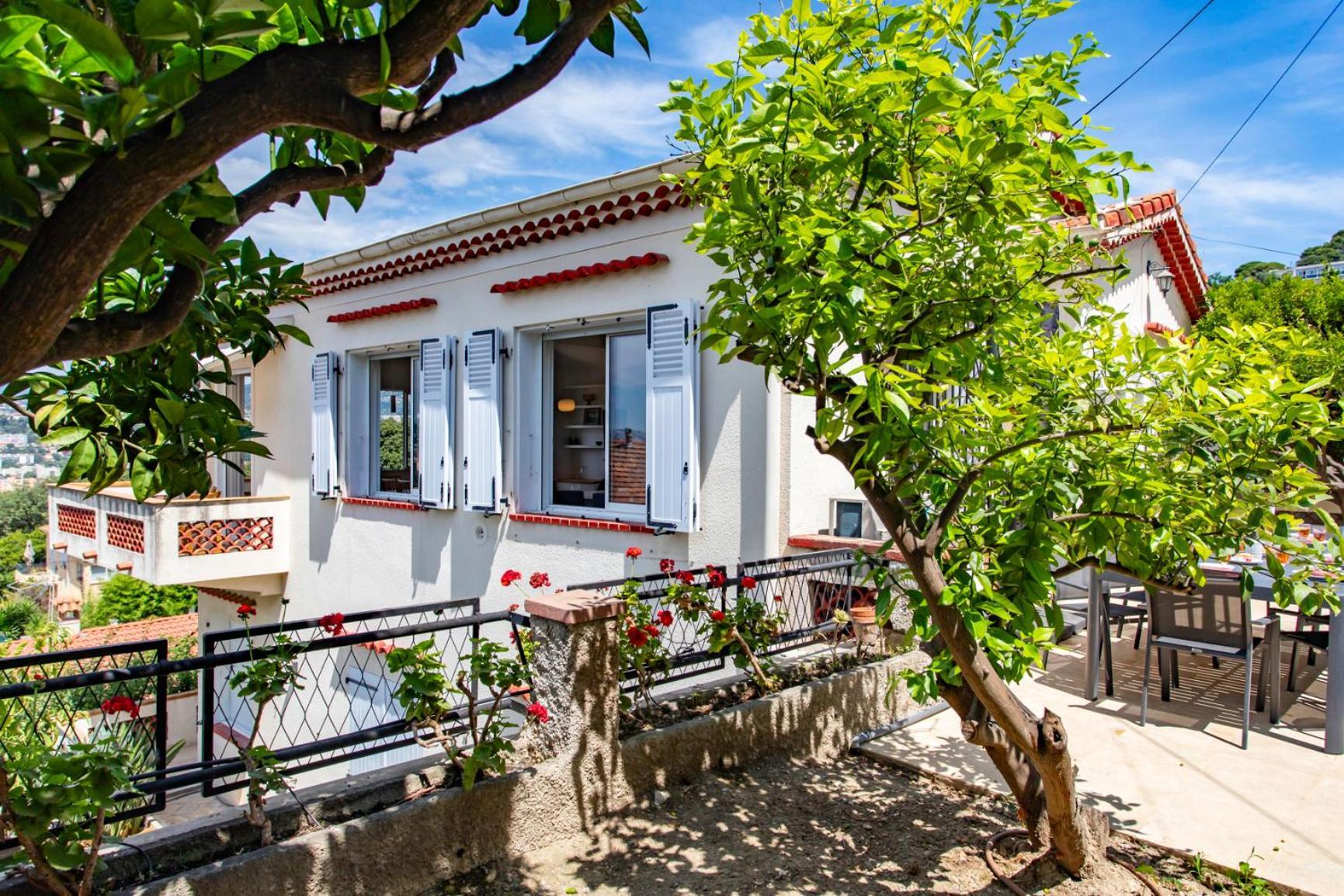 #54 Sea View 4 Bdr Ac 5mins To Port Bbq Nice