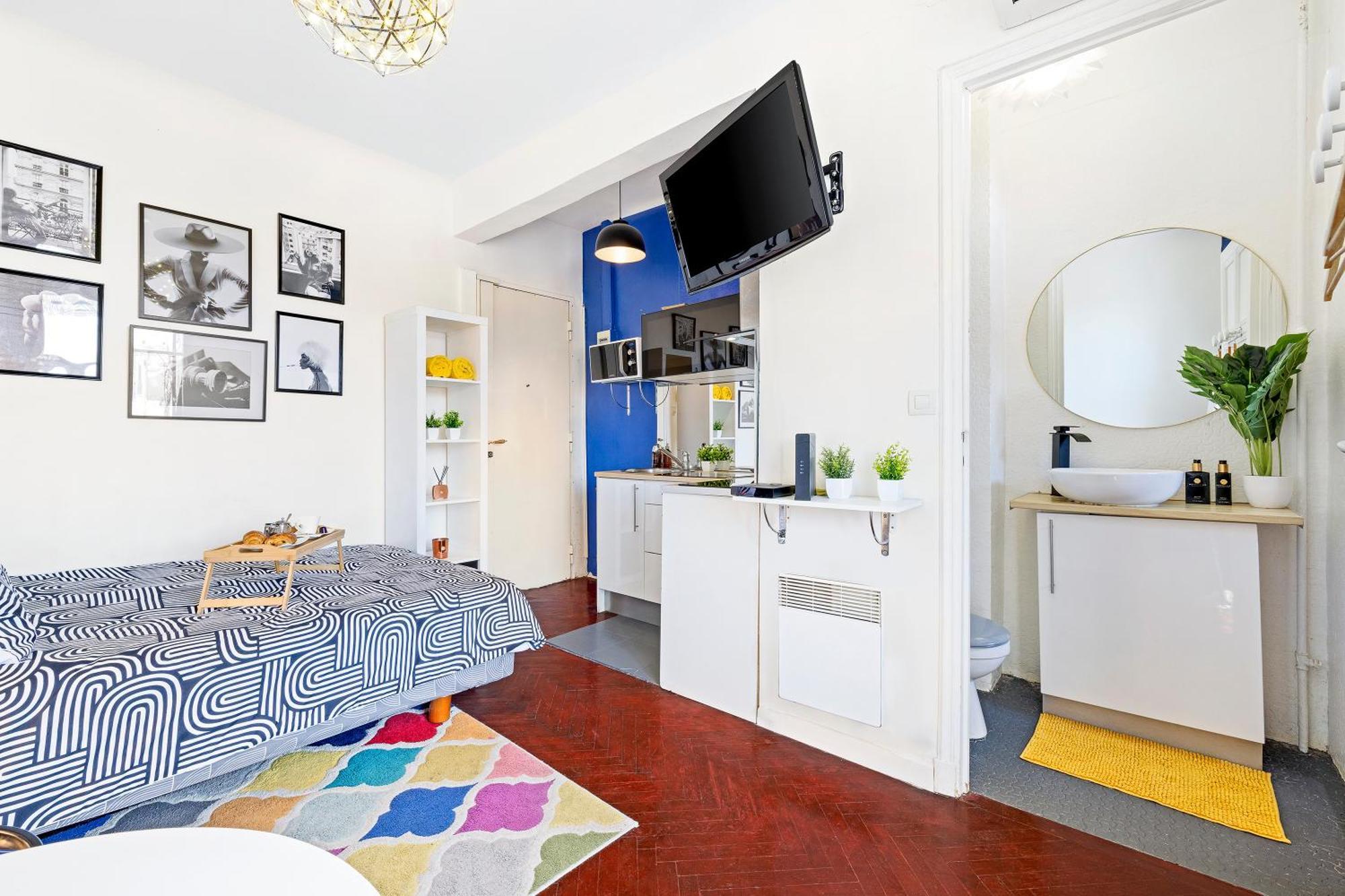 Center - Balcony Quiet - Air Conditioner - Kitchen - Wifi - Tram Nice