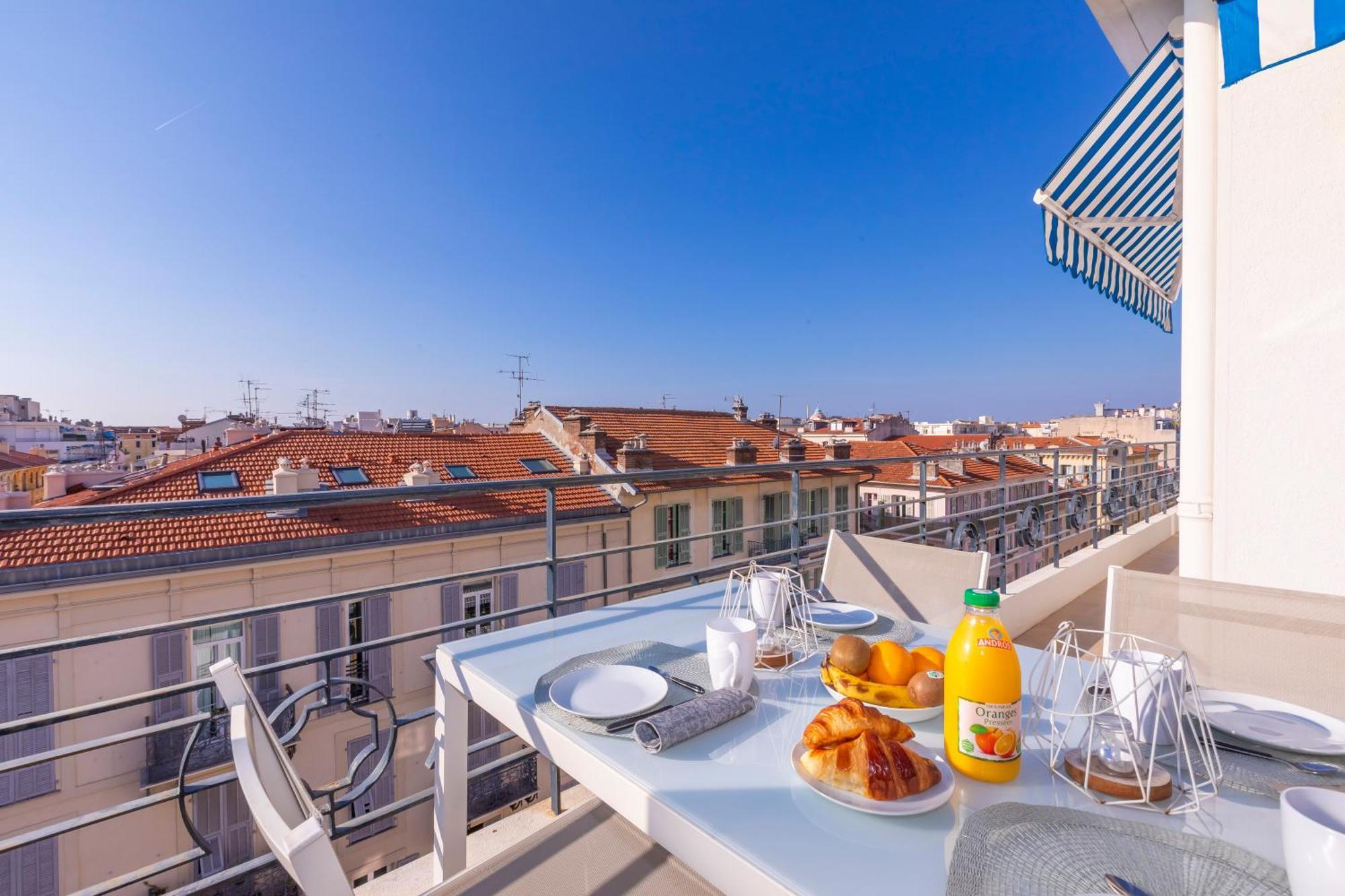 Rooftop At Palais De La Buffa - Happy Apartment Nice