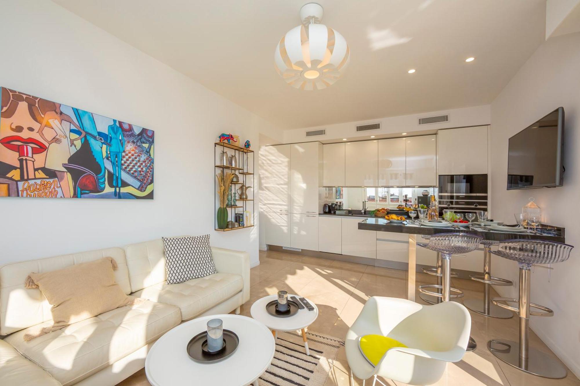 Rooftop At Palais De La Buffa - Happy Apartment Nice