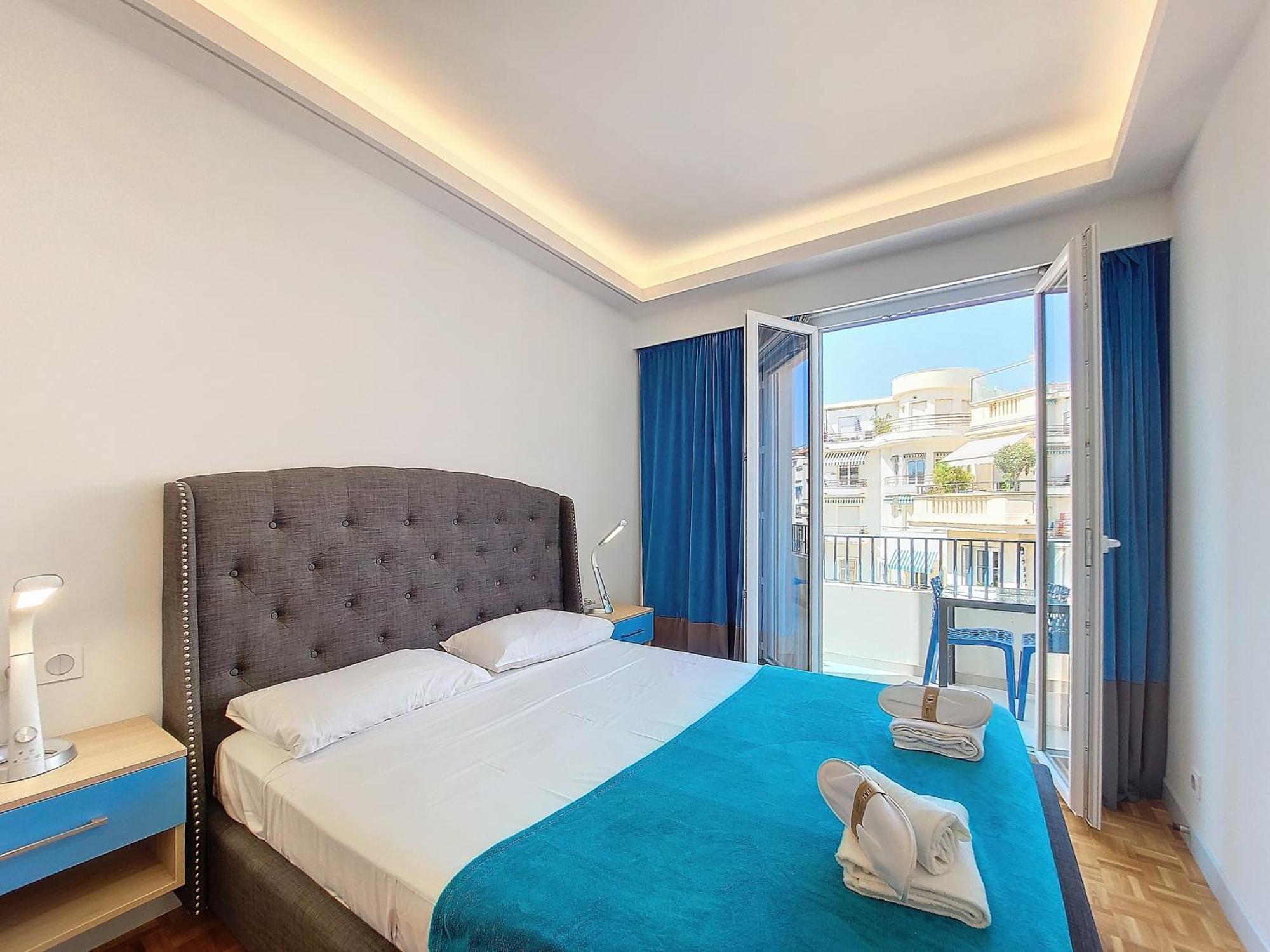 Nestor&Jeeves - Bleu Azur Vue Mer - Central - Very Close Sea Apartment *