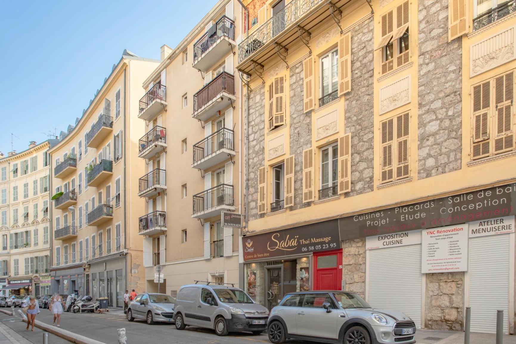 Apartment #58 Clim & Balcon 5mins Marche De La Nice