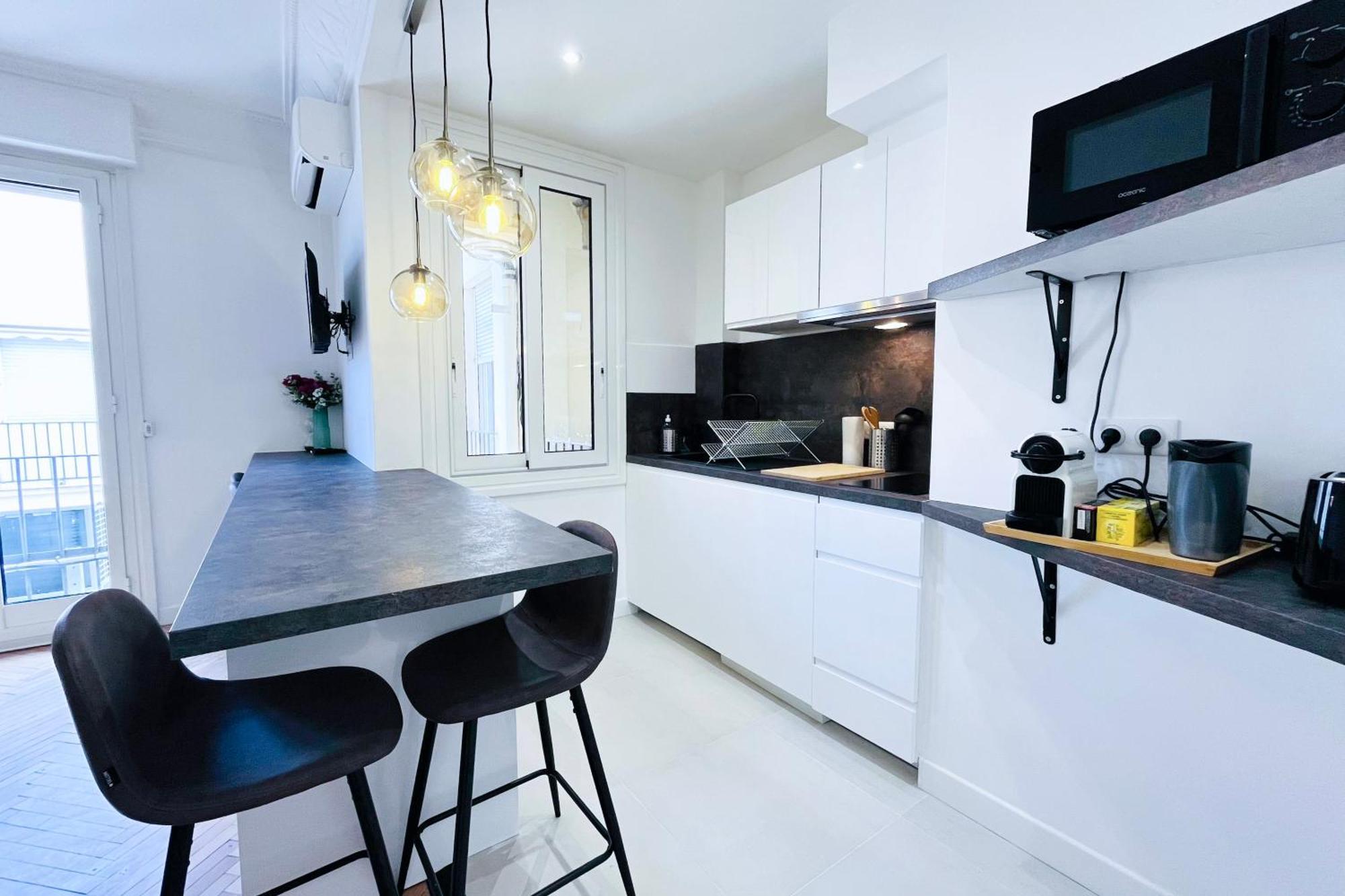 Apartment Clemenceau 2 - Confortable Climatise Proche Gare Nice