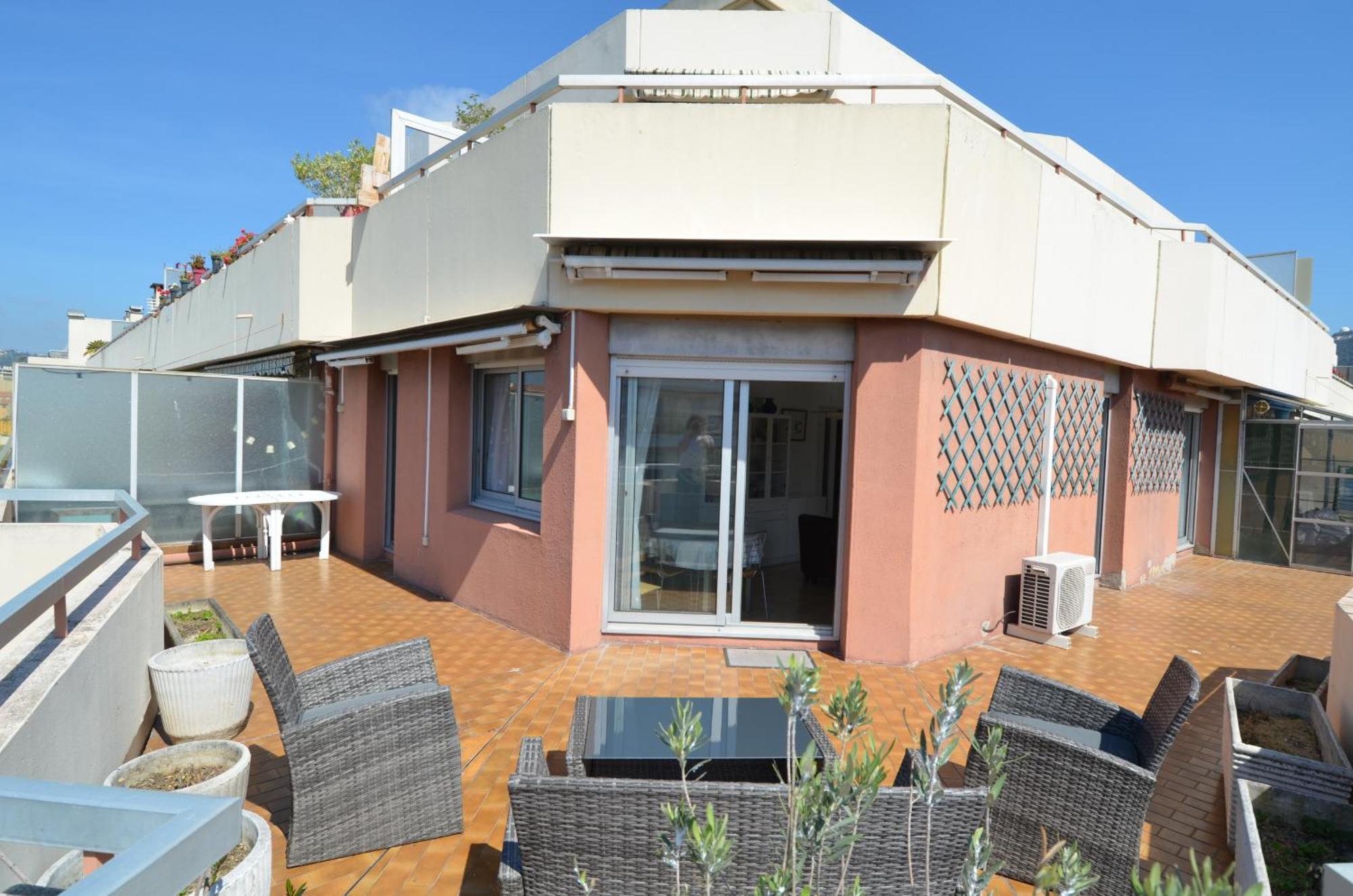 Helianthe - Superbe Avec Terrasse Vue Et Chateau Au Port De Nice