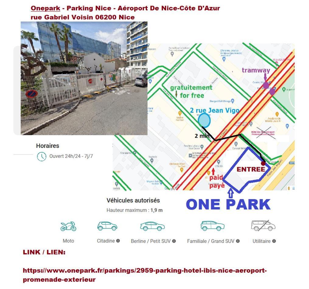 The Nice: Cozy 3-room Airport Getaway Nice