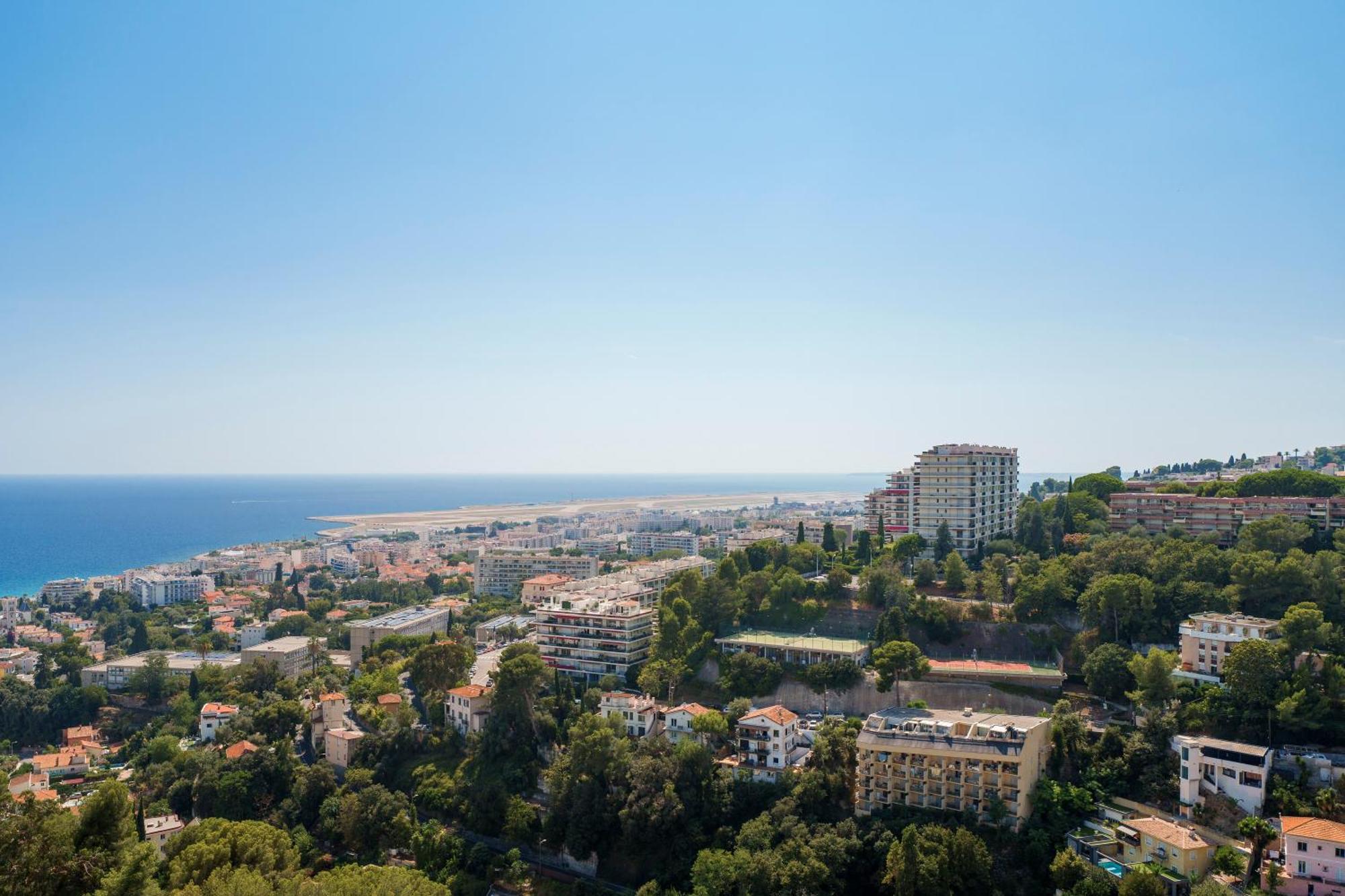 Apartment Renting - Abbaye - Luxury Penthouse Sea View Pool Tennis Parking Nice