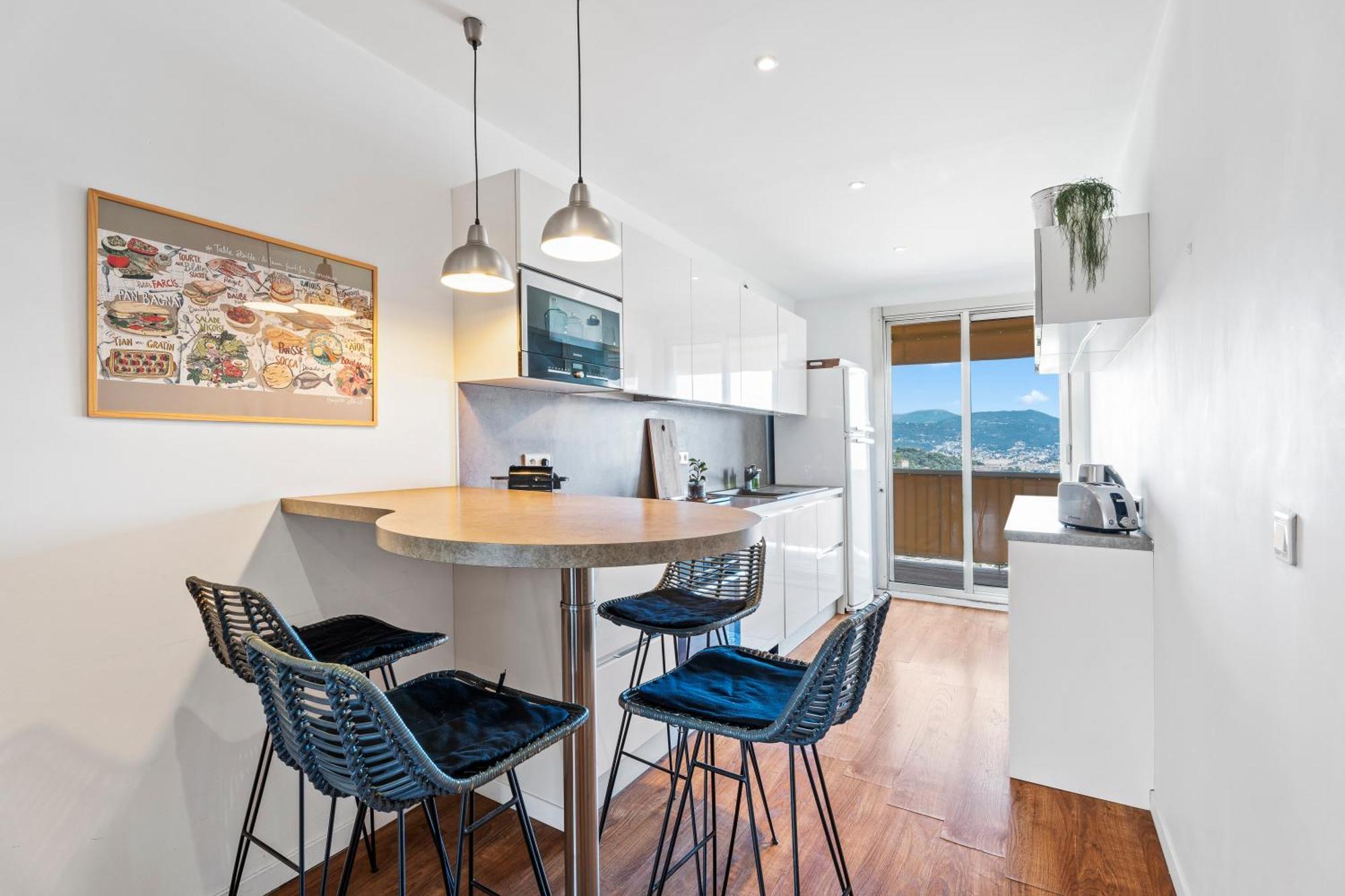 Apartment Renting - Abbaye - Luxury Penthouse Sea View Pool Tennis Parking *