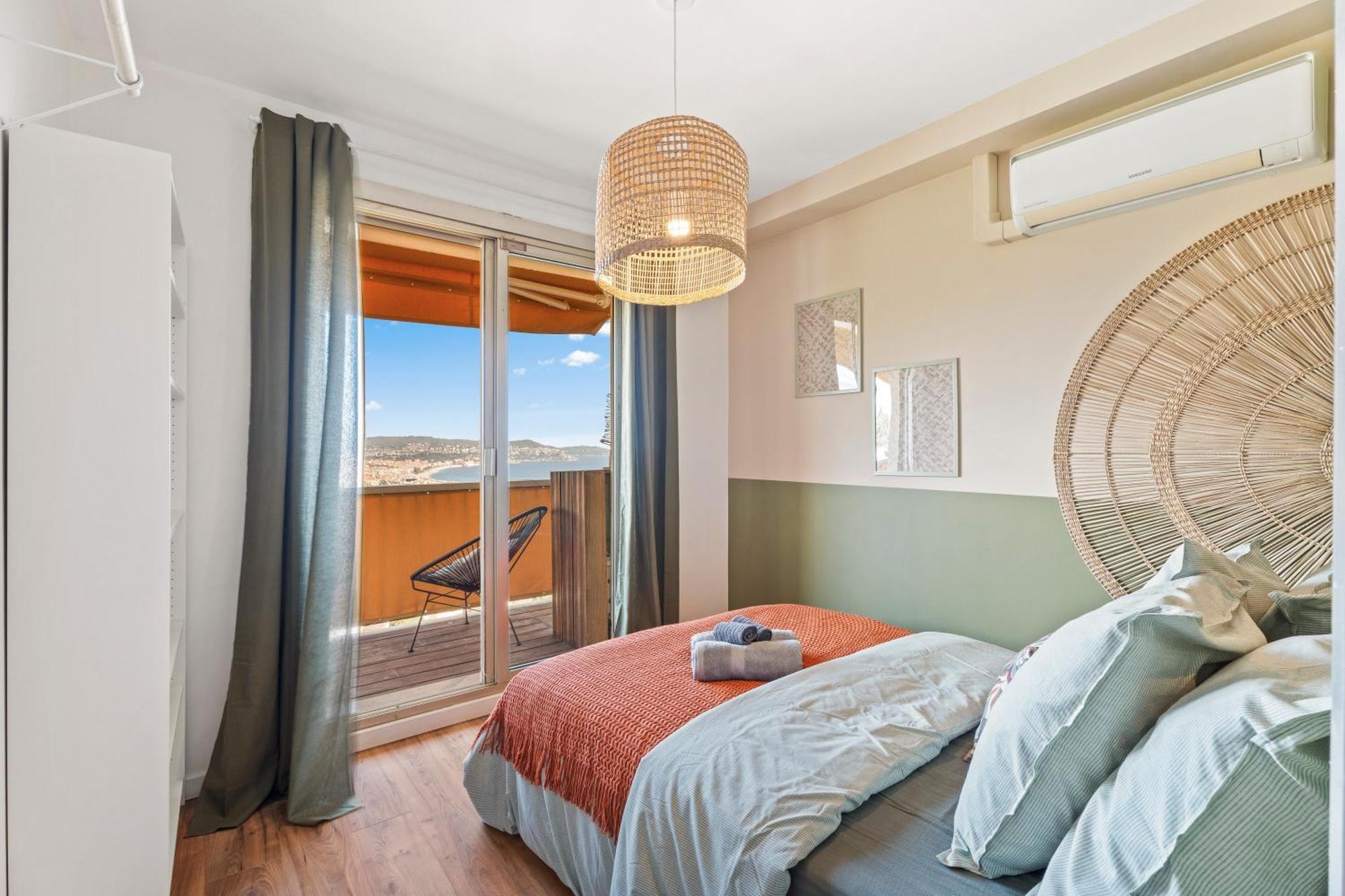 Apartment Renting - Abbaye - Luxury Penthouse Sea View Pool Tennis Parking *