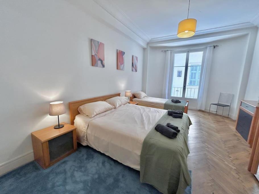 3p En Centre Ville, Spacieux Et Calme Nice