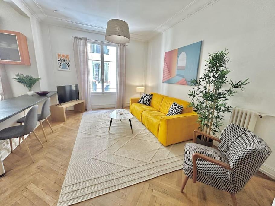 3p En Centre Ville, Spacieux Et Calme Apartment Nice