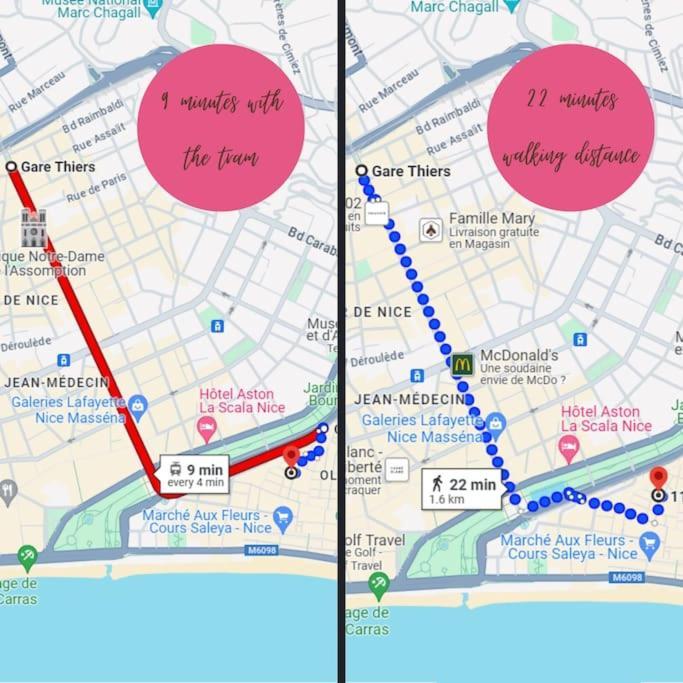 Cosy Appartement, Moderne, Fuchsia, Industriel Nice